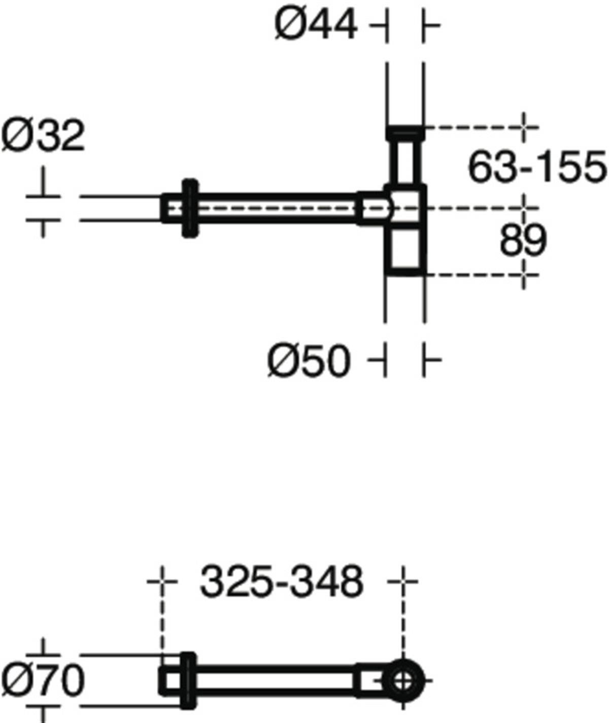 MARKA}SifonT4441GNP-Trap Lavabo Sifonu Gümüş Fırtına