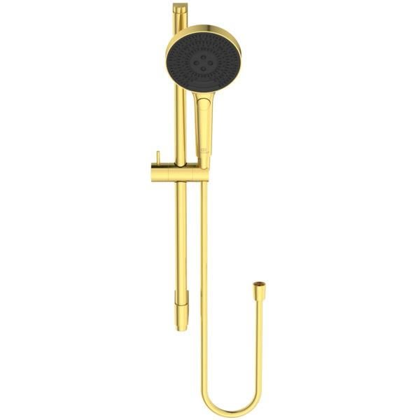 MARKA}Sürgülü Duş TakımlarıA7897A2İdeal Standard Idealrain Solos Sürgülü Duş Seti-Brushed Gold-60cm Sürgü