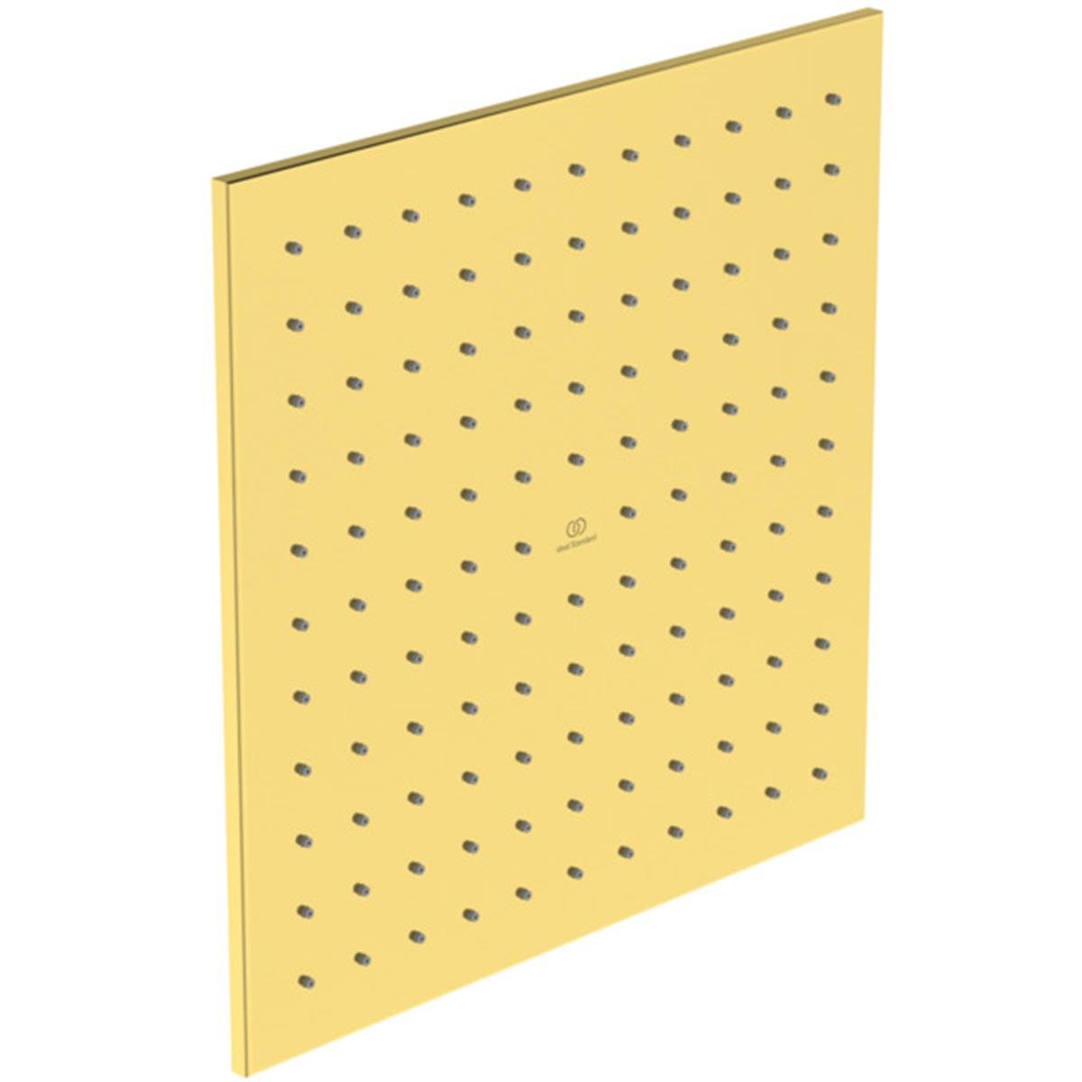 MARKA}Tepe DuşlarıA5805A2IdealRain Square Kare Tepe Duşu 30x30 Fırçalanmış Altın