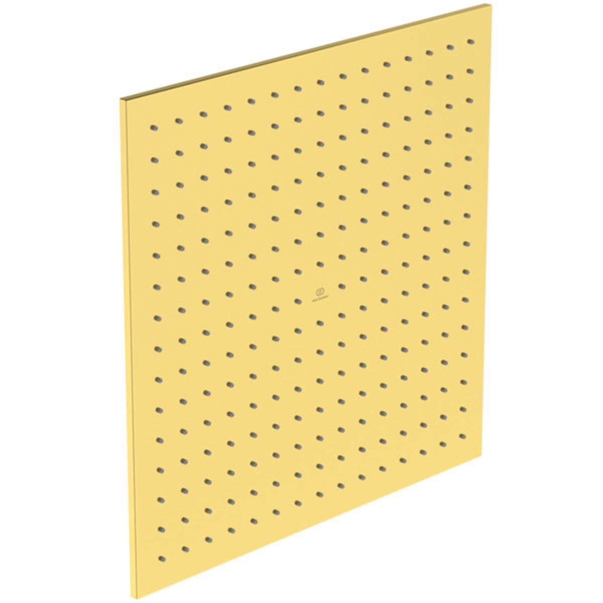 MARKA}Tepe DuşlarıA5806A2IdealRain Square Kare Tepe Duşu 40x40 Fırçalanmış Altın