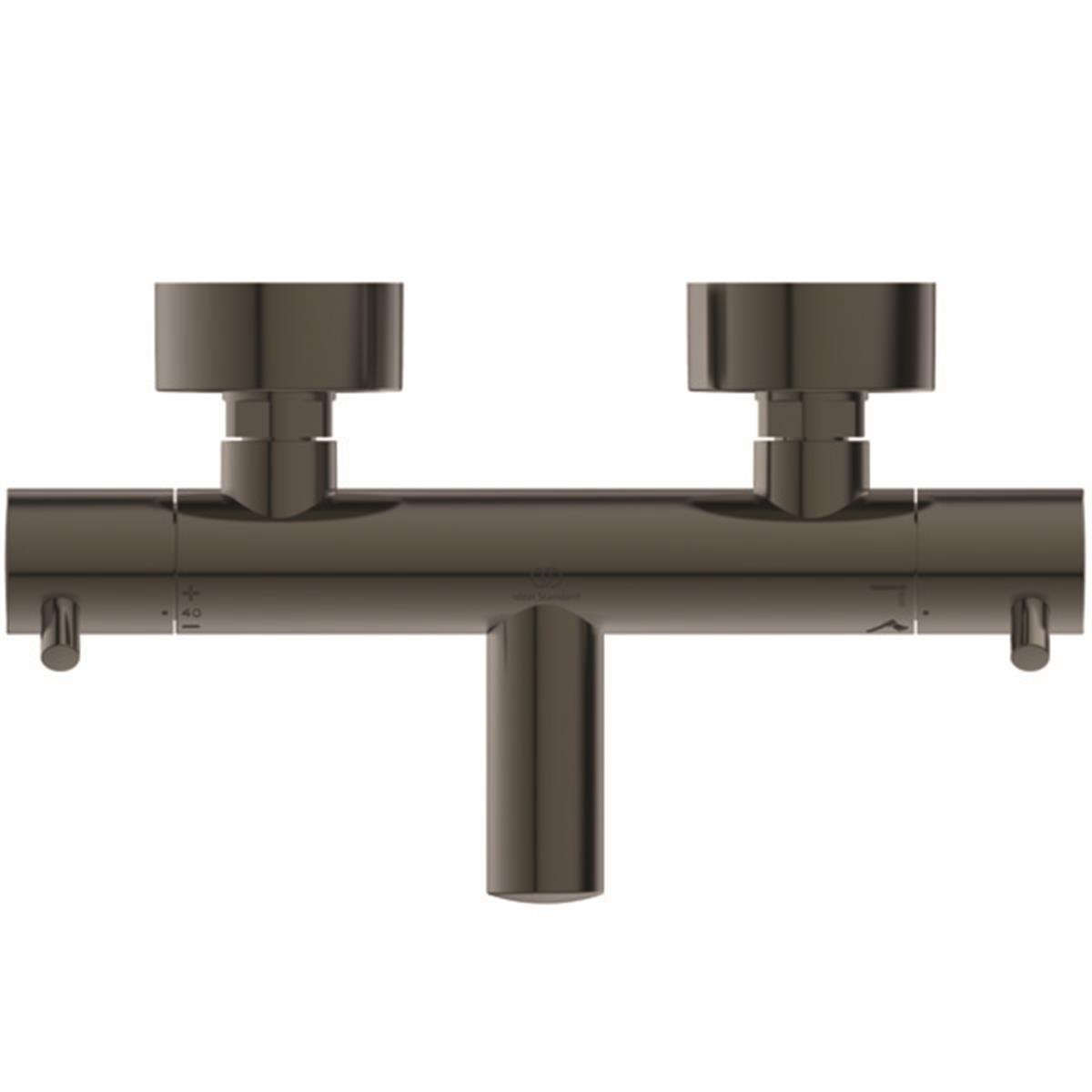 MARKA}Termostatik Banyo BataryasıA7588A5Ceratherm T125 Termostatik Banyo Bataryası Manyetik Gri