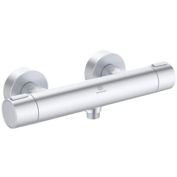 MARKA}Termostatik Duş BataryasıBD582SIİdeal Standard Ceratherm Alu+ Termostatik Duş Bataryası-Silver