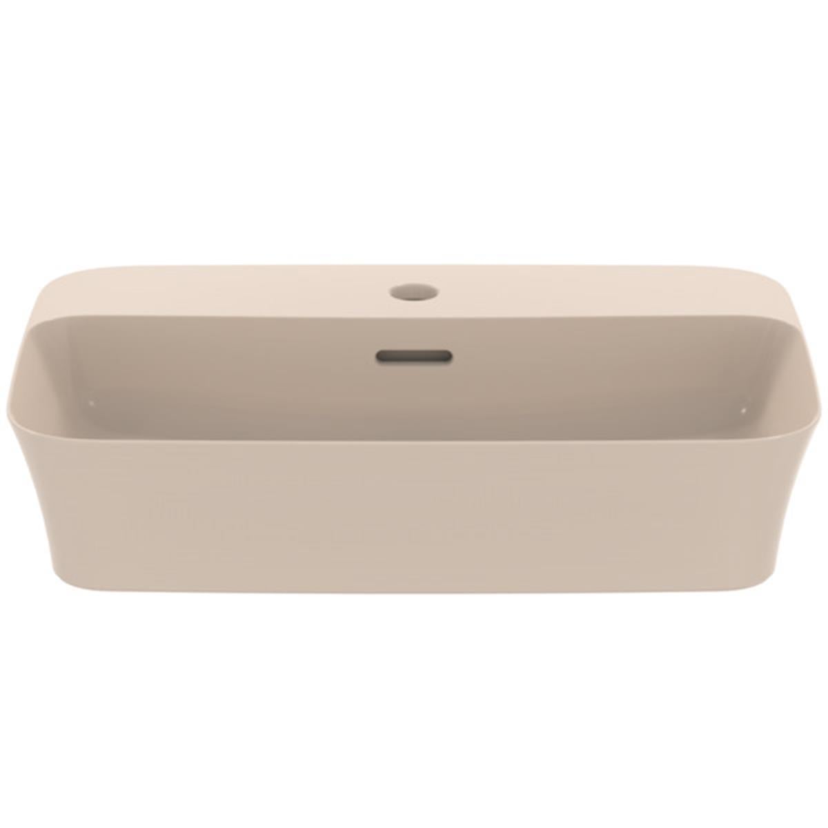 MARKA}Tezgah Üstü LavabolarE2077V8Ipalyss Tezgah Üstü Lavabo 55cm-Vizon