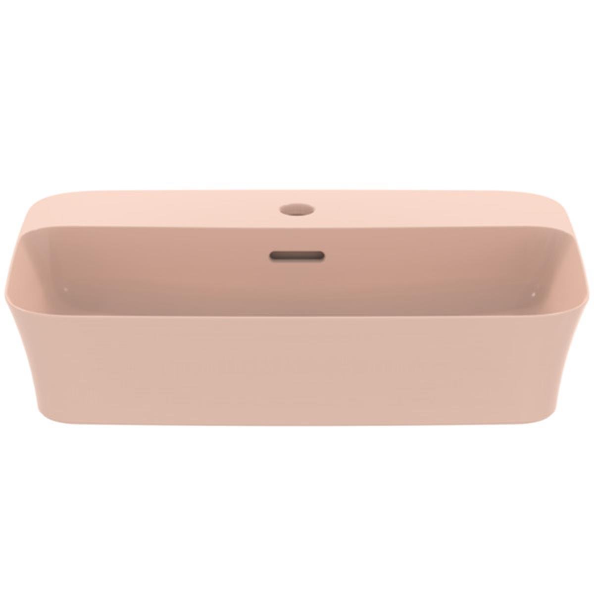 MARKA}Tezgah Üstü LavabolarE2077V7Ipalyss Tezgah Üstü Lavabo 55cm-Pudra