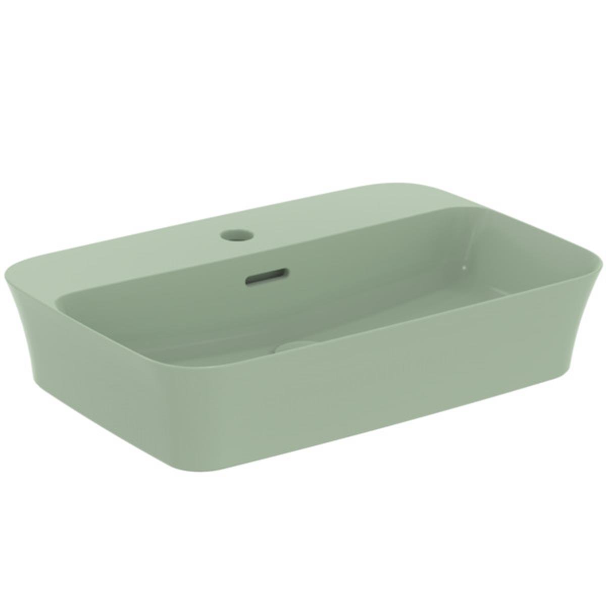 MARKA}Tezgah Üstü LavabolarE2077X9Ipalyss Tezgah Üstü Lavabo 55cm-Adaçayı