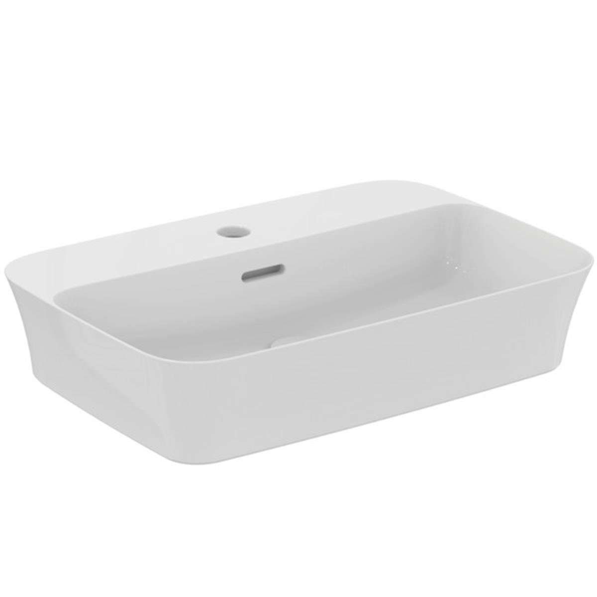 MARKA}Tezgah Üstü LavabolarE207701Ipalyss Tezgah Üstü Lavabo 55cm-Beyaz
