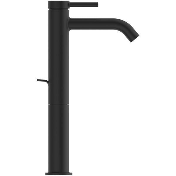 MARKA}Yüksek Lavabo BataryasıBD763XGİdeal Standard Ceraline Nuovo Yüksek Lavabo Bataryası-Silk Black-Sifon Kumandalı-BlueStart