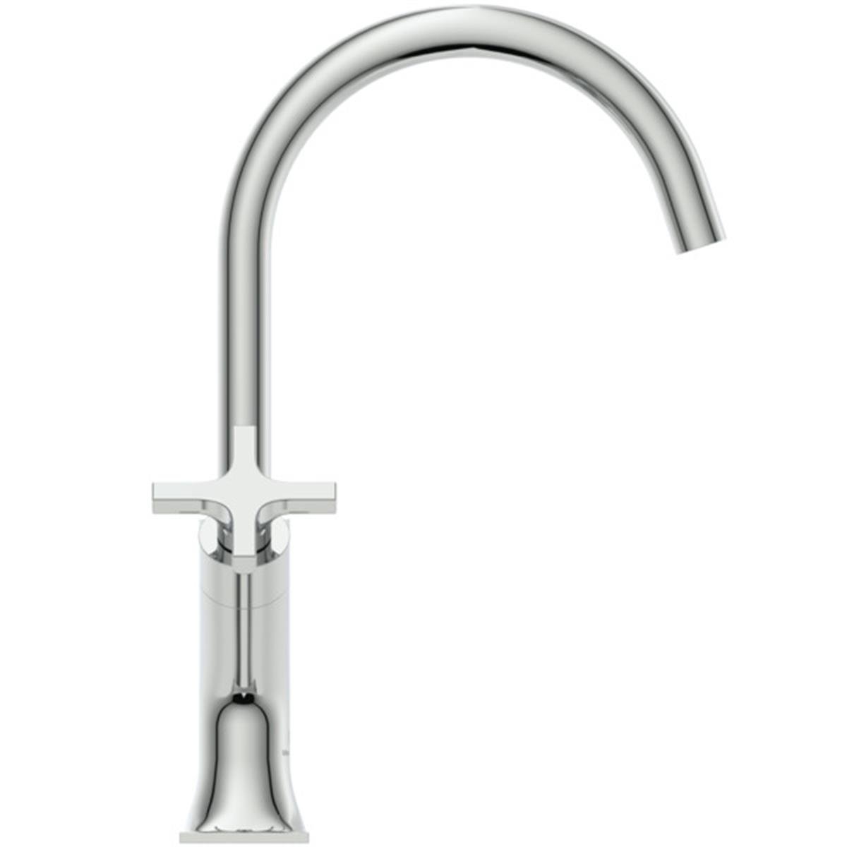 Lavabo BataryasıIdeal StandardBD152AAIdeal StandardJoy Neo Cross Lavabo Bataryası 5l/dk Krom Sifon KumandasızJoy Neo Cross Lavabo Bataryası 5l/dk Krom Sifon Kumandasız
