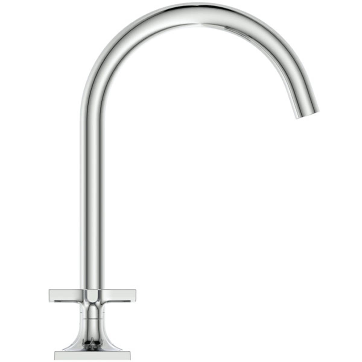 Tezgah Üstü Lavabo BataryasıIdeal StandardBD145AAIdeal StandardJoy Neo Cross 3 Delikli Lavabo Bataryası 5l/dk Krom Sifon KumandasızJoy Neo Cross 3 Delikli Lavabo Bataryası 5l/dk Krom Sifon Kumandasız