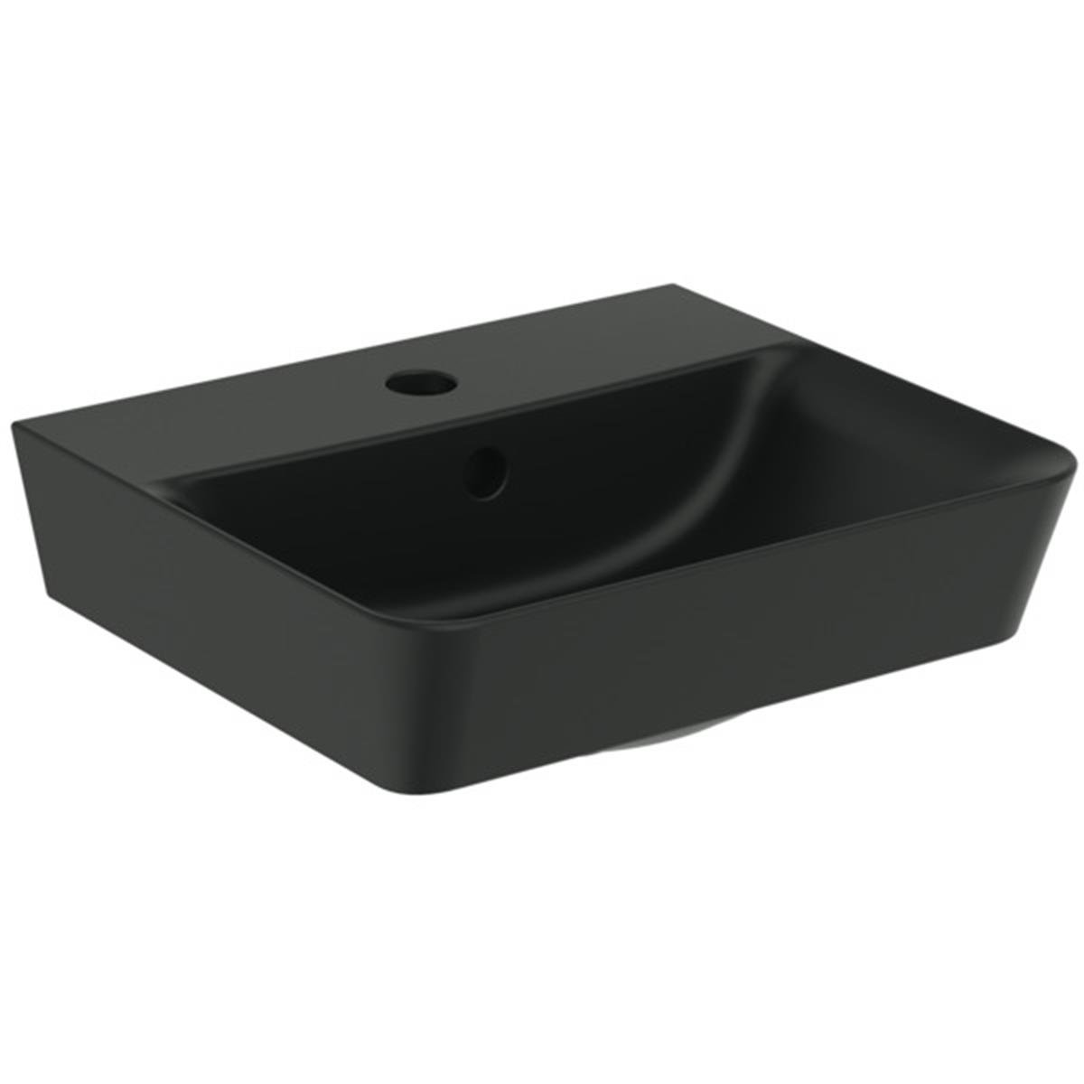 Tezgah Üstü LavabolarIdeal StandardE0307V3Ideal StandardConnect Air Cube Lavabo 40 cm-Mat SiyahConnect Air Cube Lavabo 40 cm-Mat Siyah