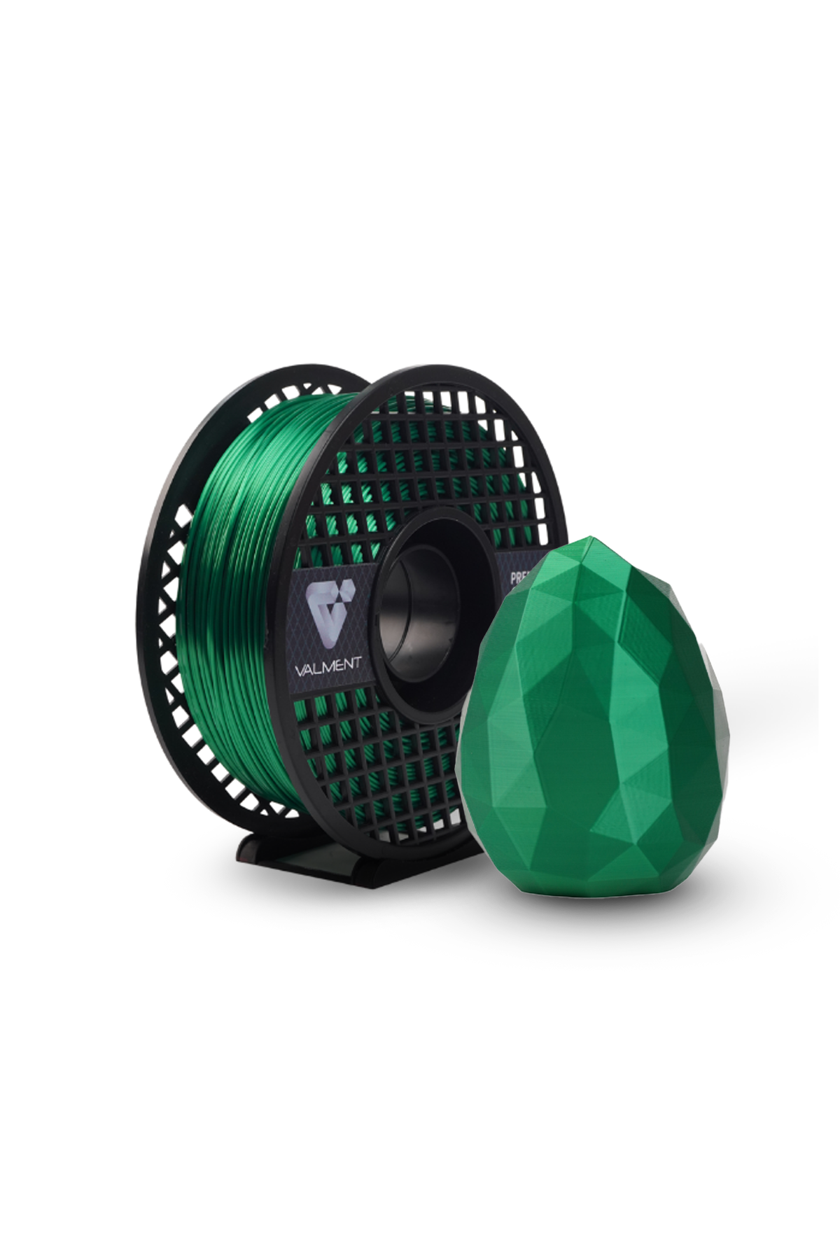 Valment Silk PLA Efsunlu Yeşil Filament 1kg 1.75mm