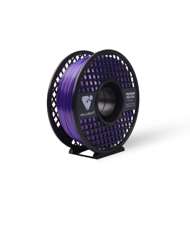Valment Silk PLA Filament –Kristal Mor– 1.75mm – 1KG