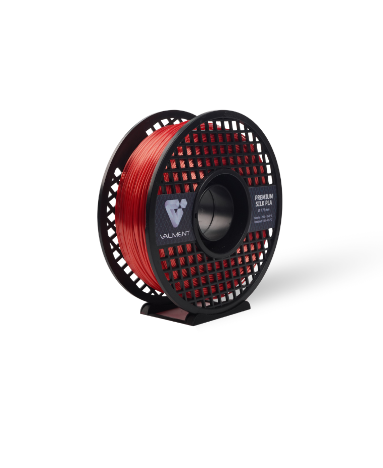 Valment Silk PLA Filament –Rubın Kırmızısı– 1.75mm – 1KG