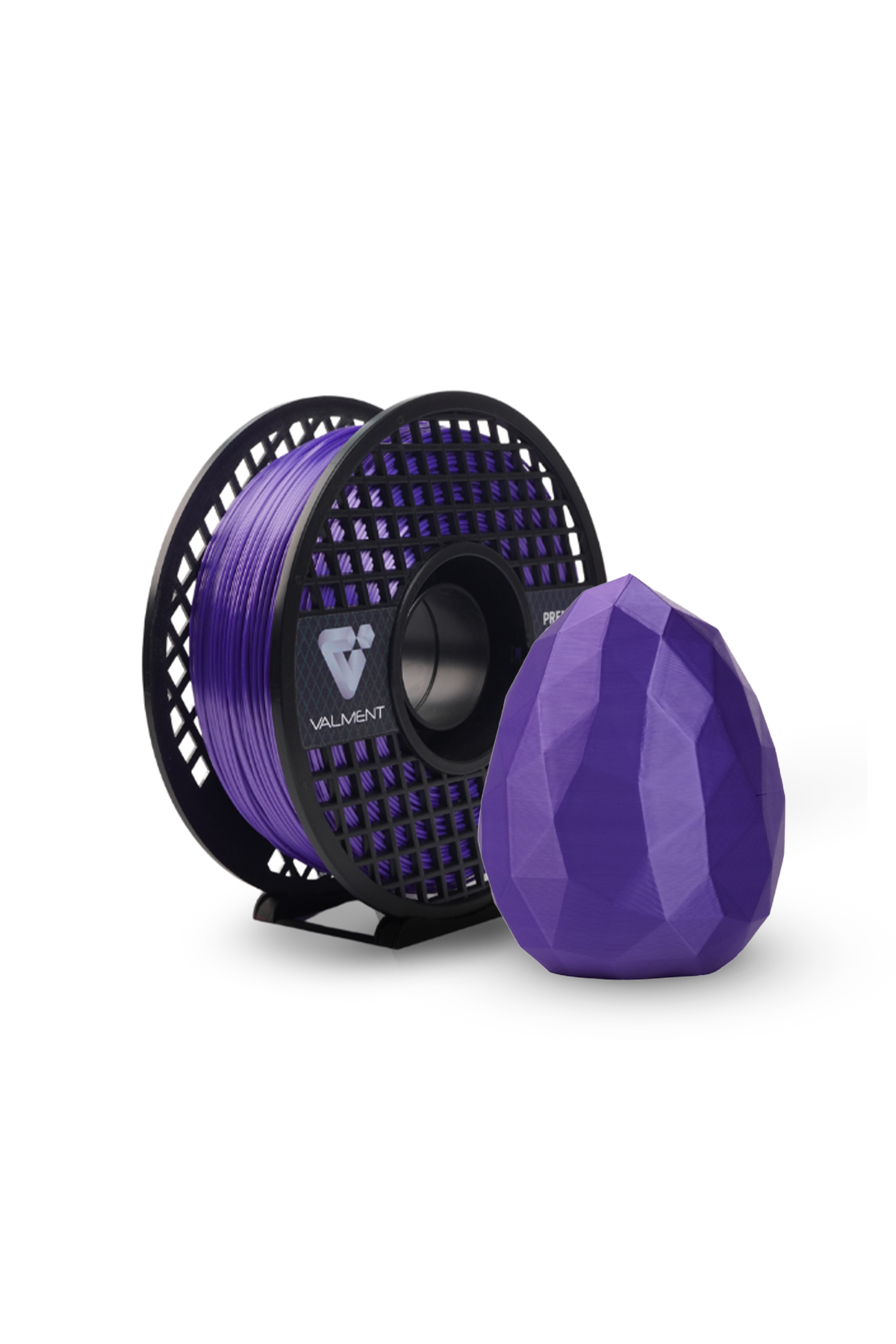 Valment Silk PLA Kristal Mor Filament 1kg 1.75mm