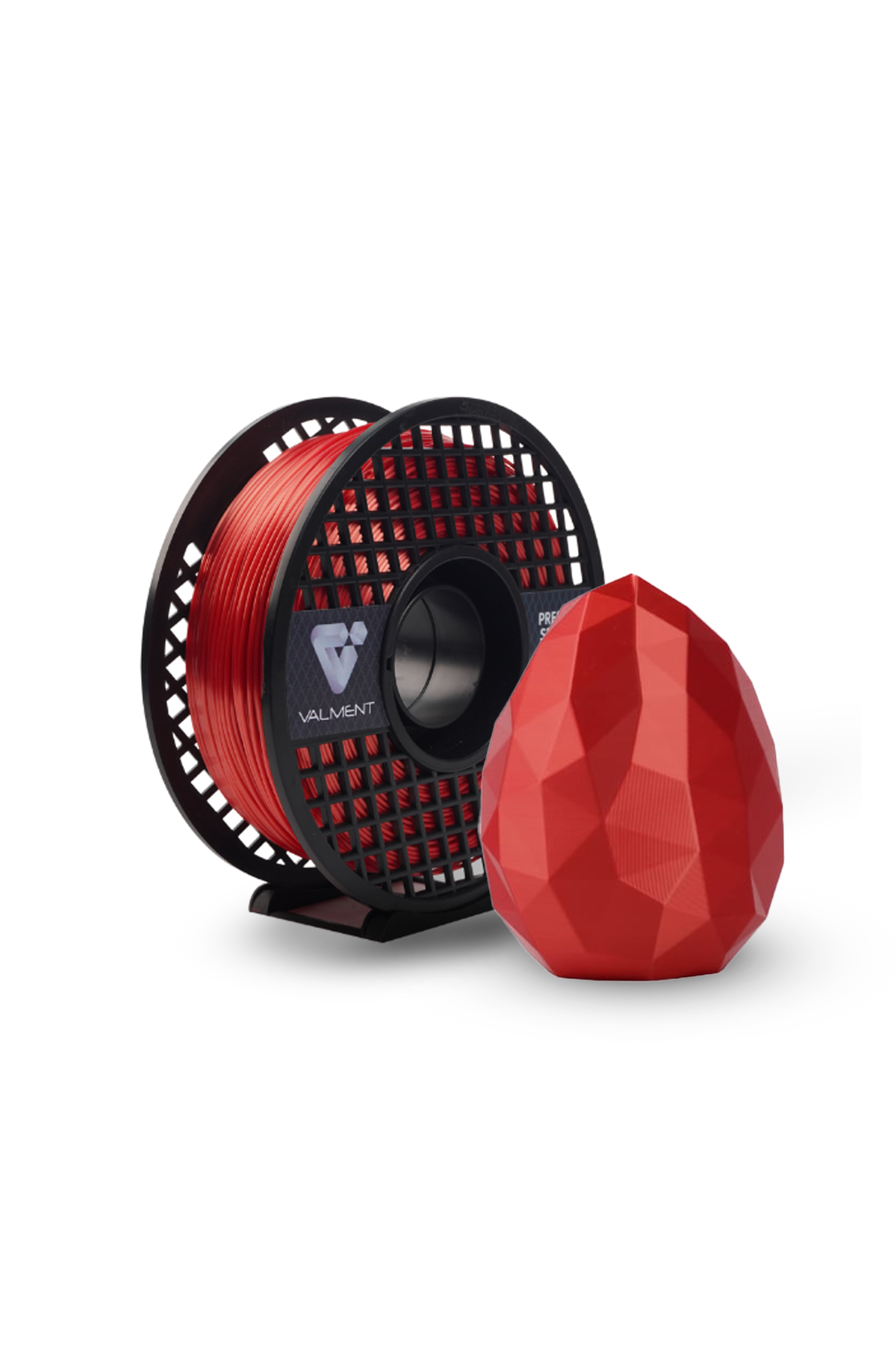 Valment Silk PLA Rubin Kırmızısı Filament 1kg 1.75mm