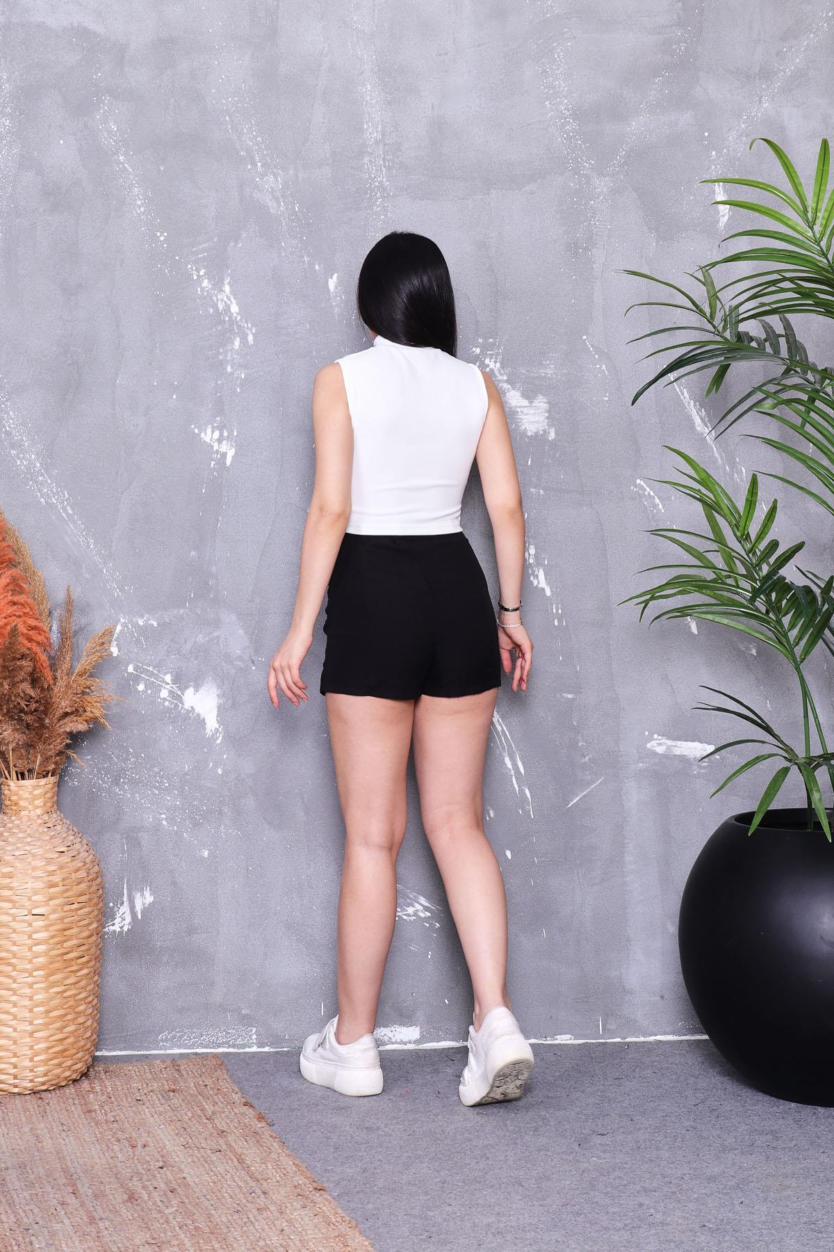 Fermuar Detaylı Bluz