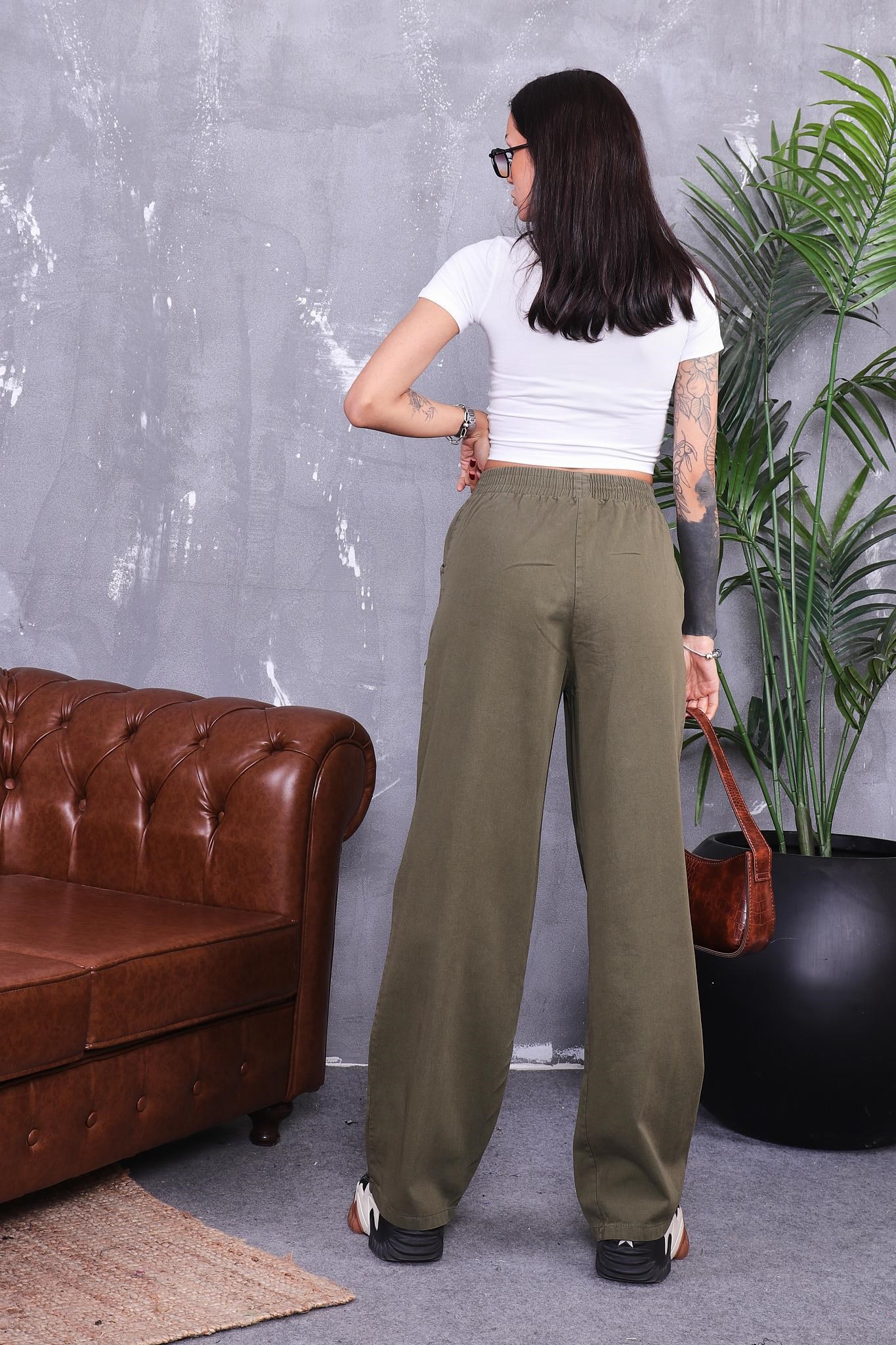 İspanyol Paça Gabardin Pantolon