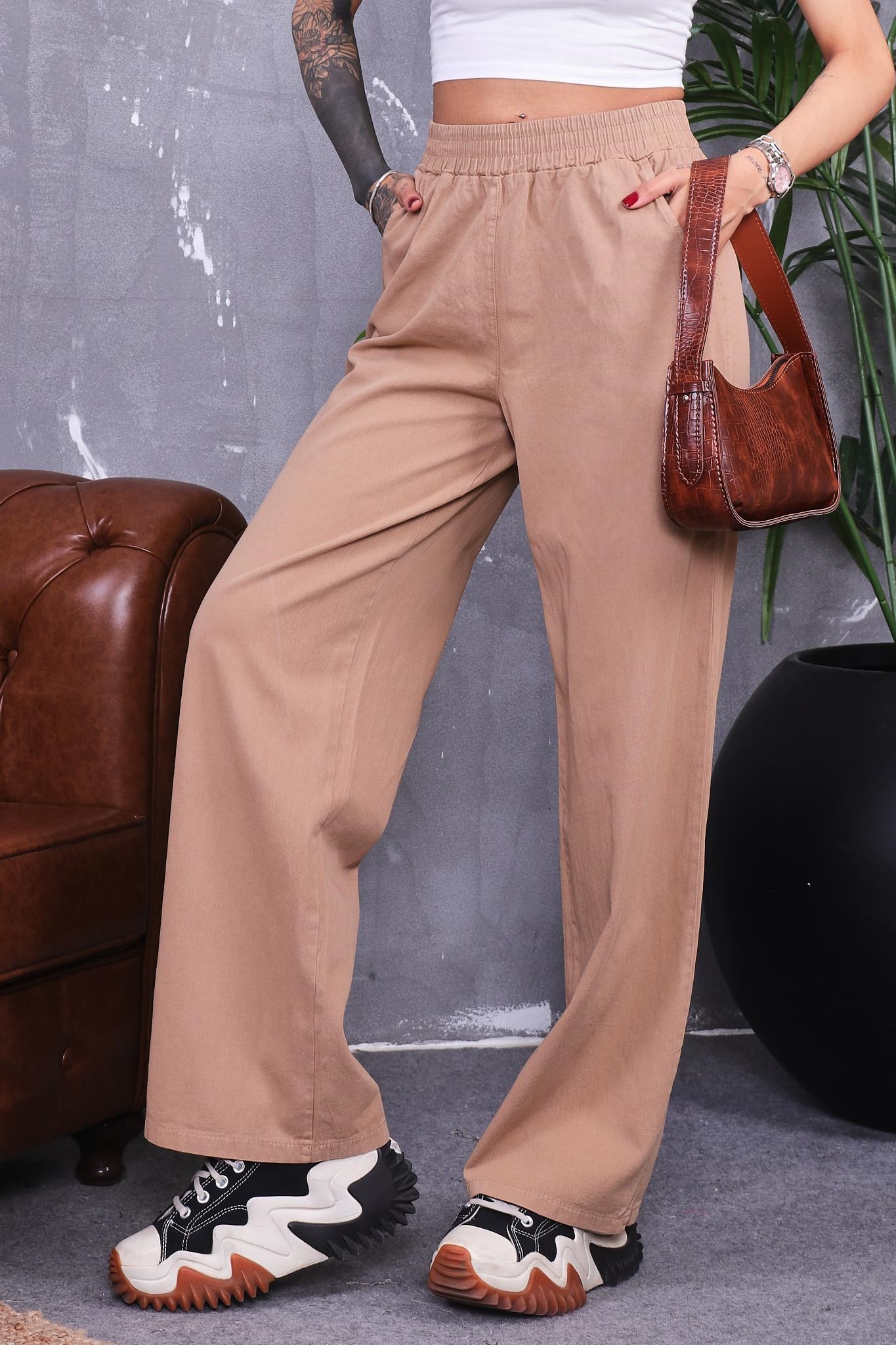 İspanyol Paça Gabardin Pantolon