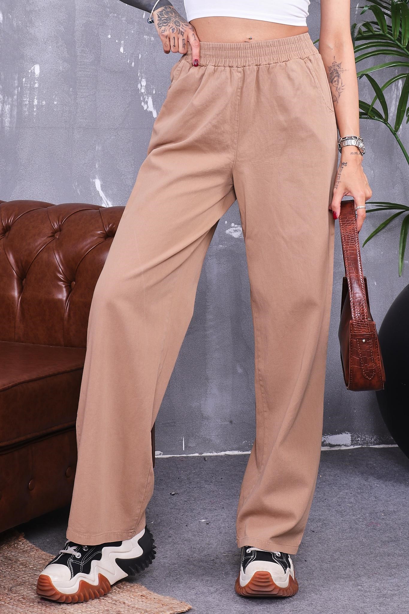 İspanyol Paça Gabardin Pantolon