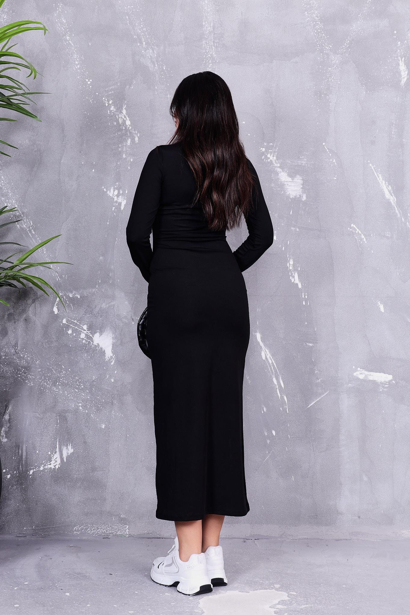 Likralı Basıc Elbise