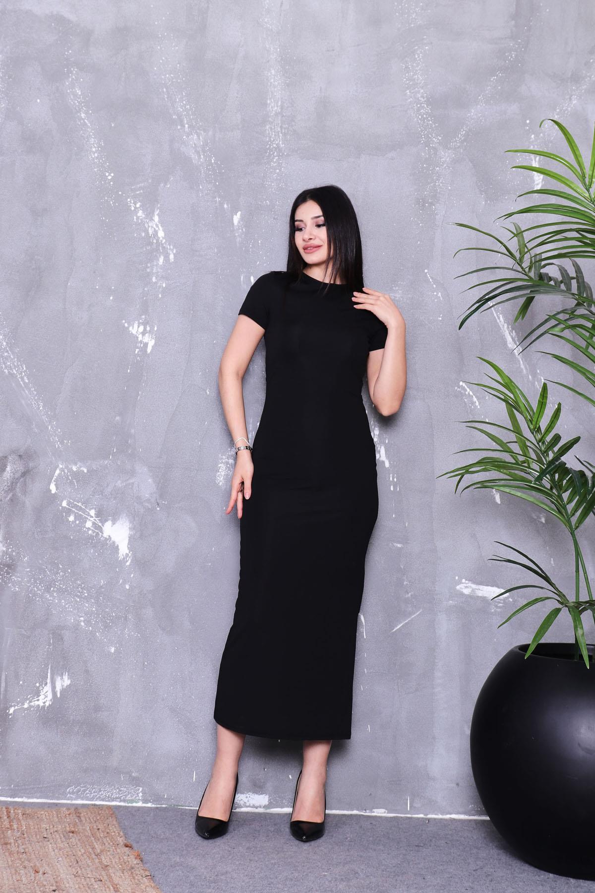 Likralı Basıc Elbise