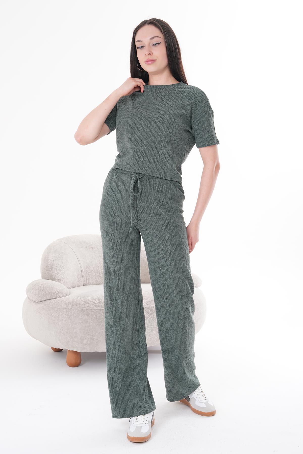 Likralı Basıc Takım