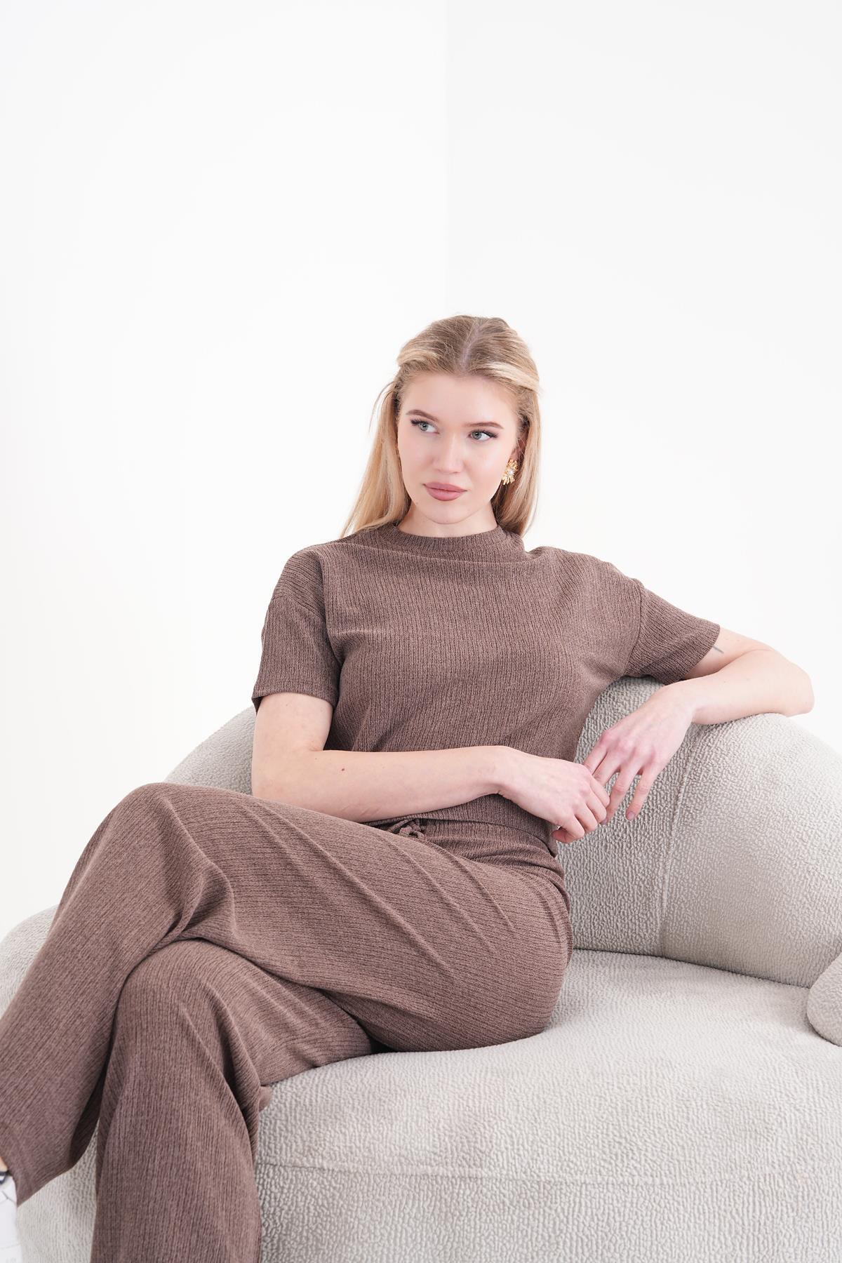 Likralı Basıc Takım