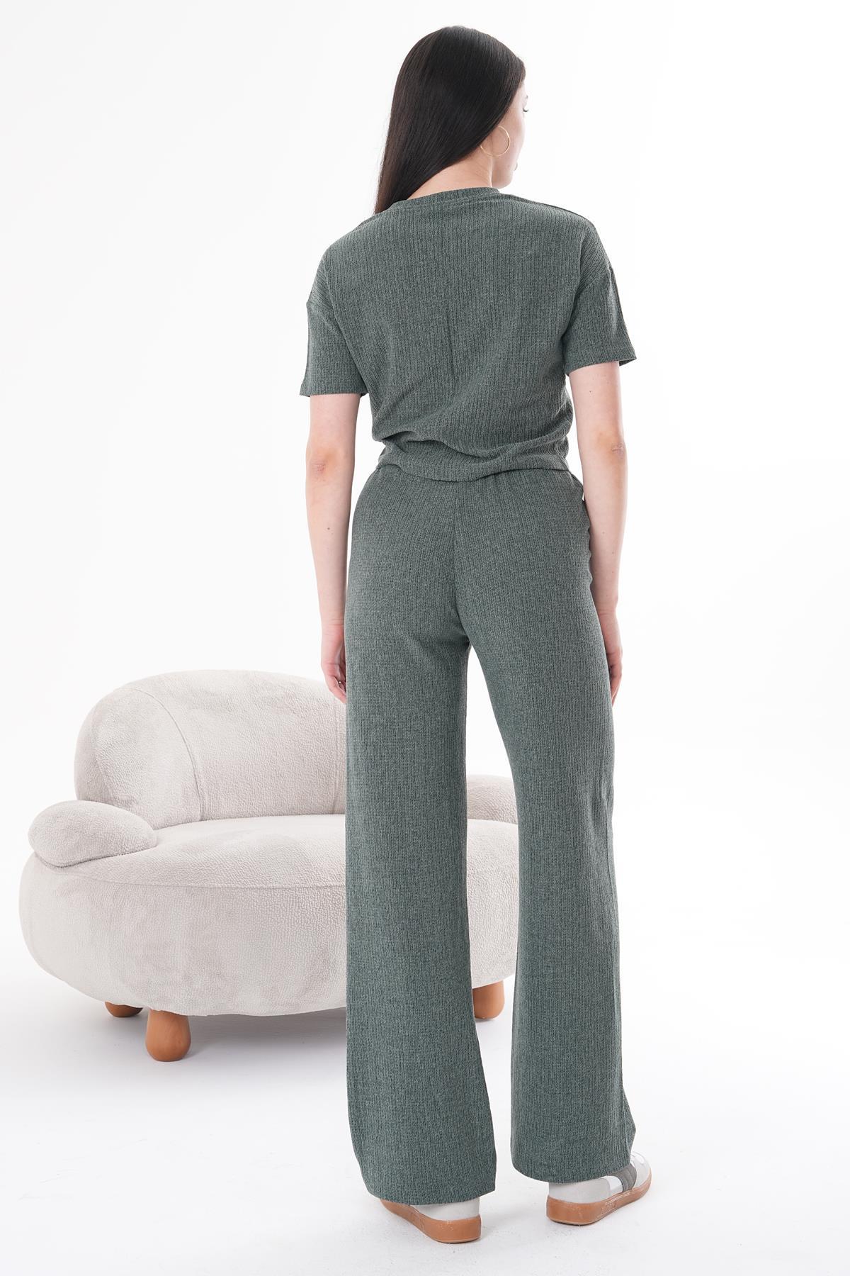 Likralı Basıc Takım