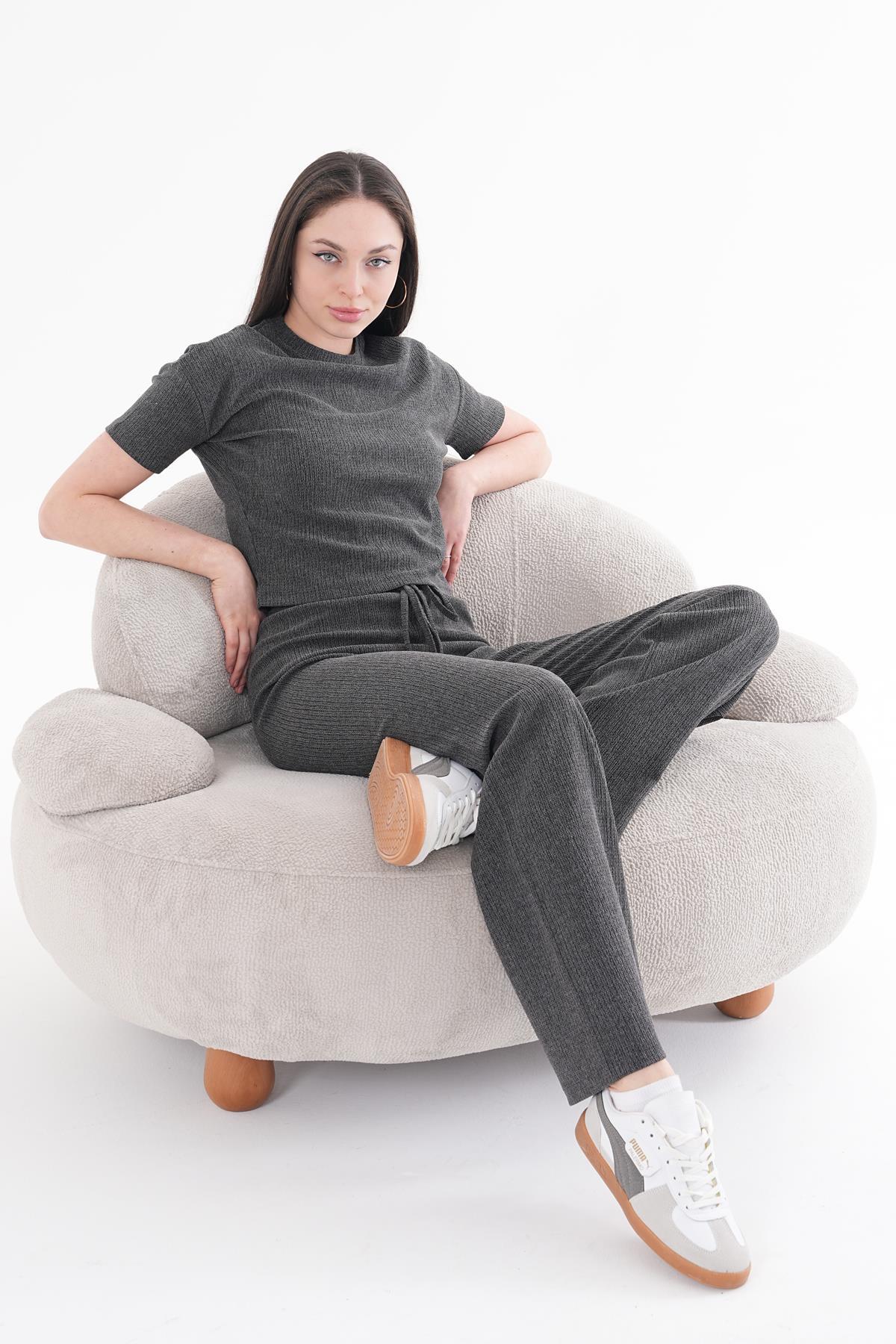 Likralı Basıc Takım