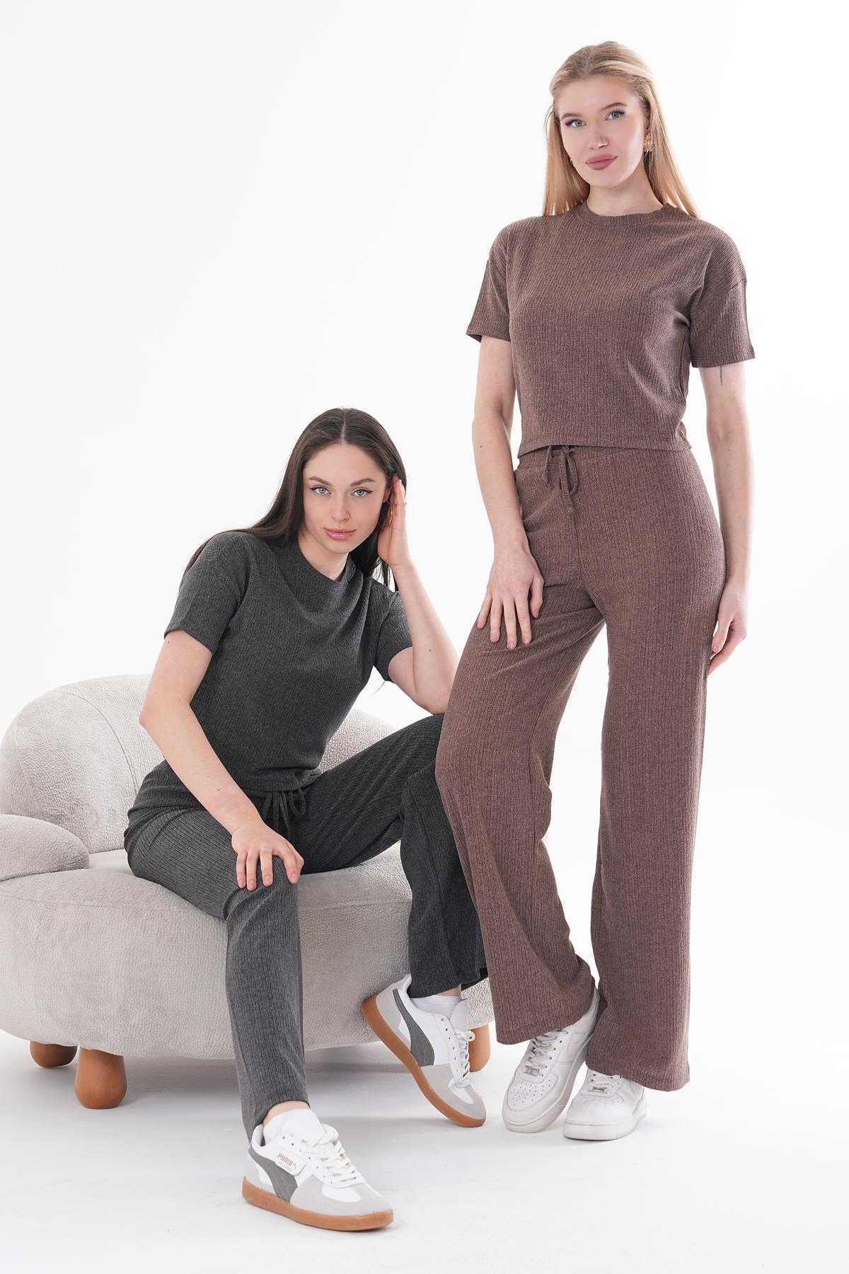 Likralı Basıc Takım