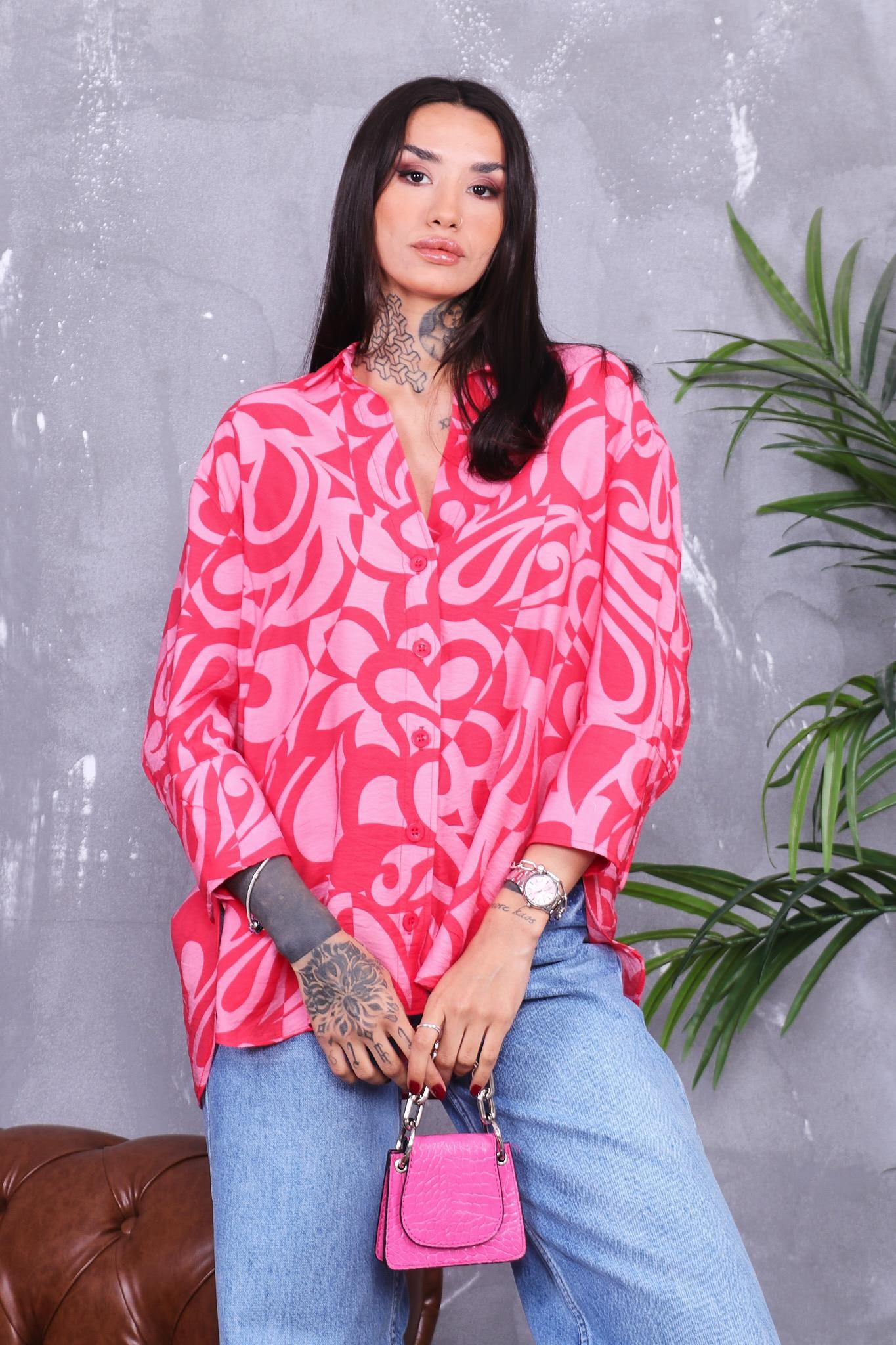 Lüks Kalite Oversize Gömlek