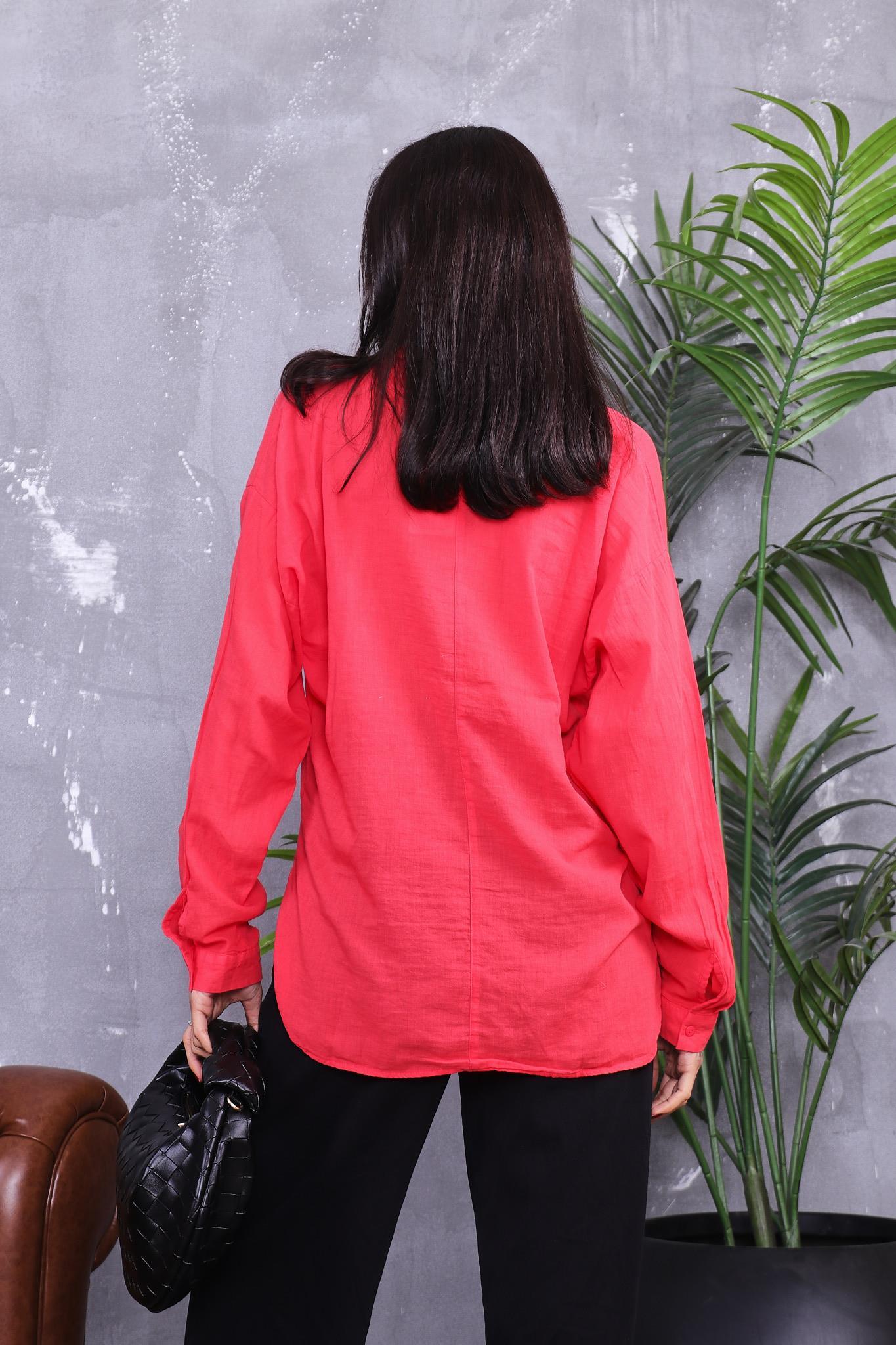 Pamuklu Basıc Gömlek