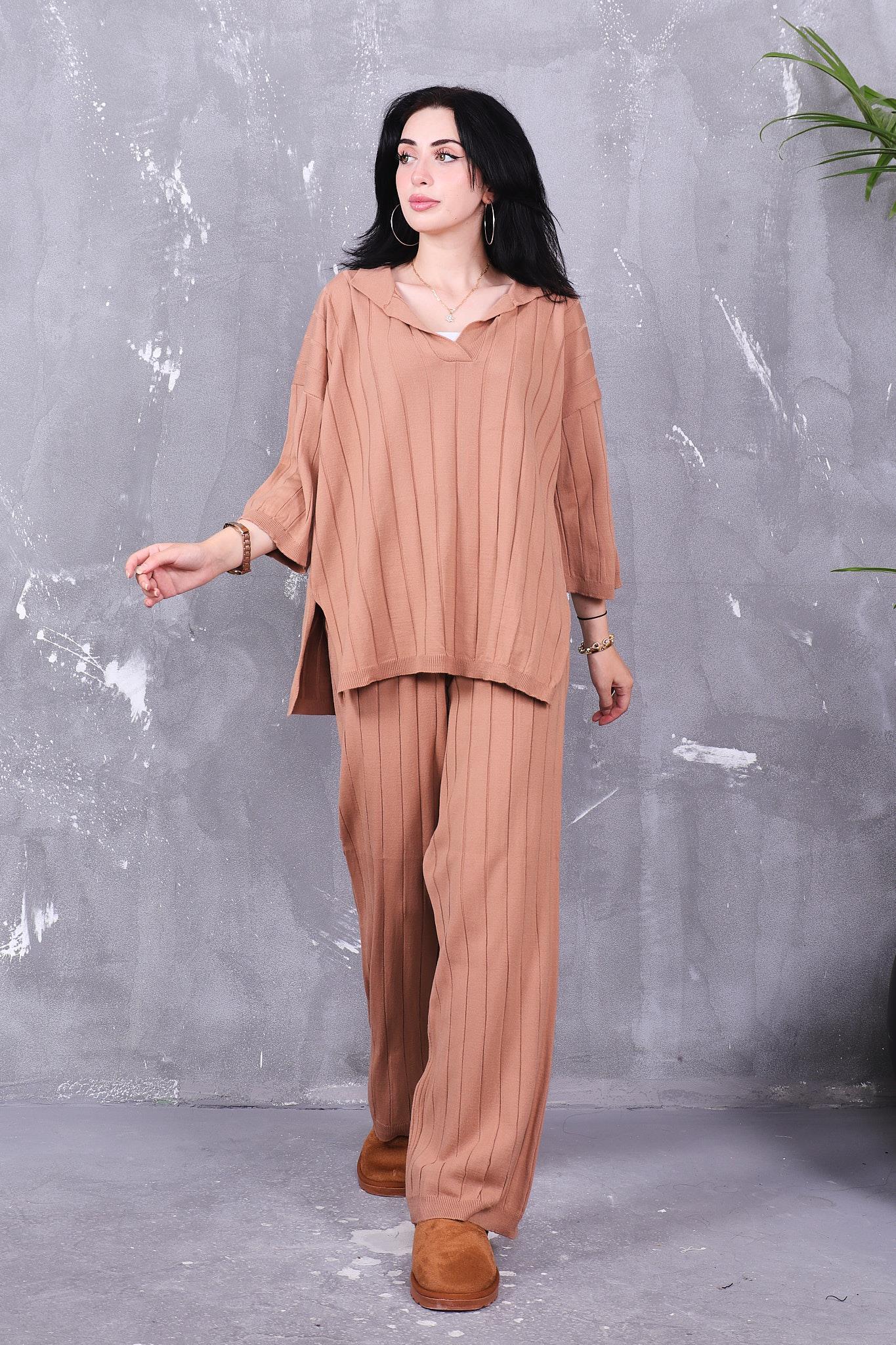 Polo Yaka Oversize Triko Takım