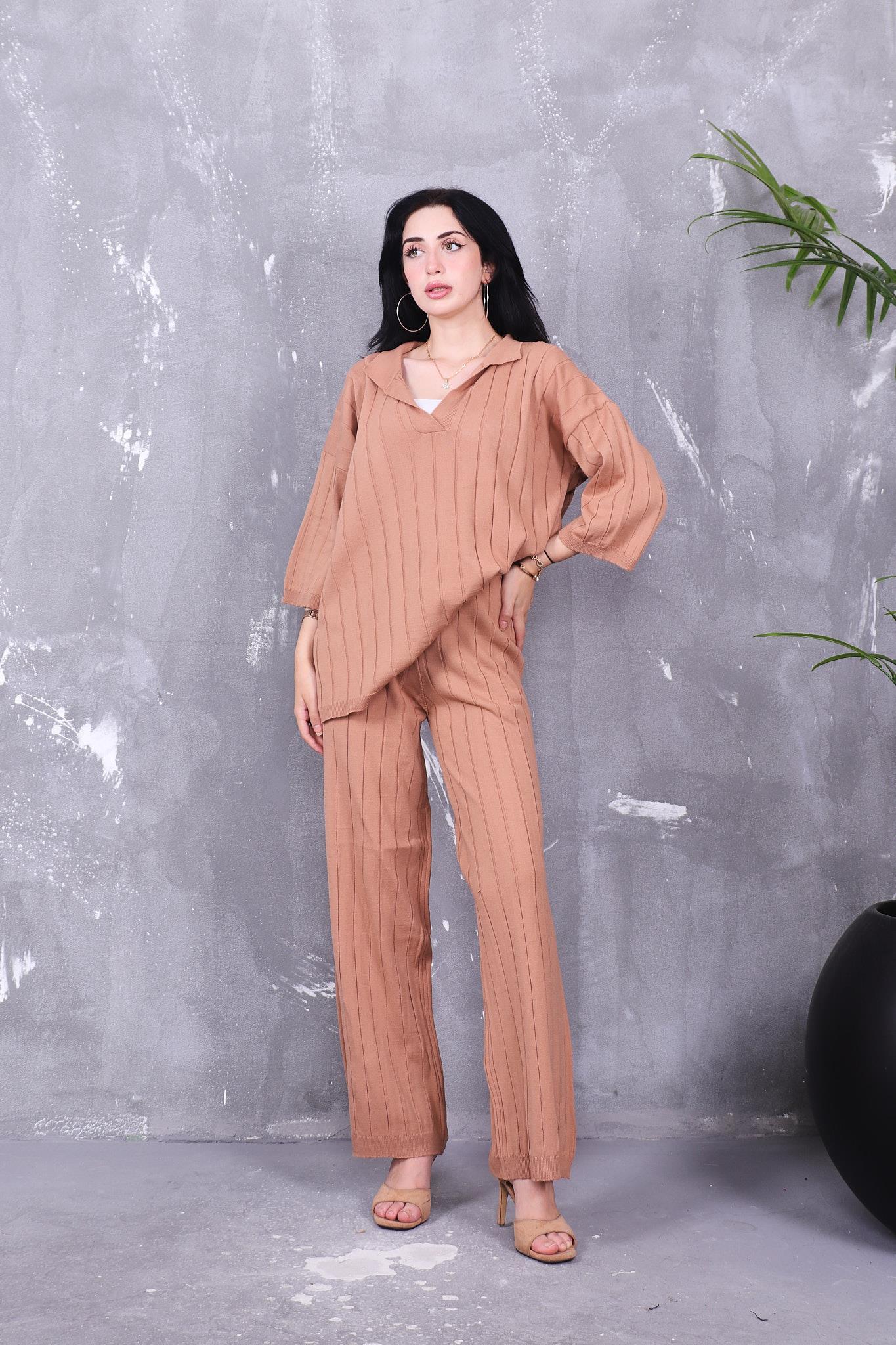 Polo Yaka Oversize Triko Takım