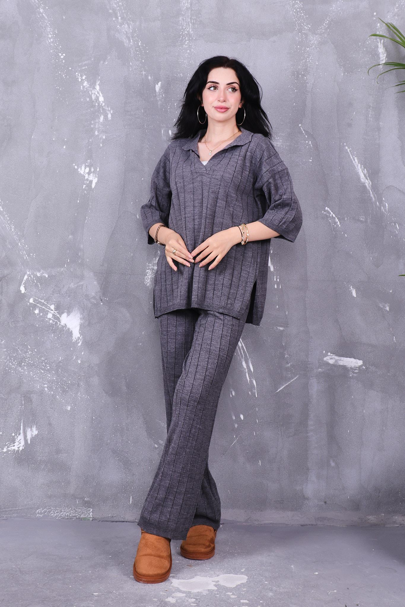 Polo Yaka Oversize Triko Takım