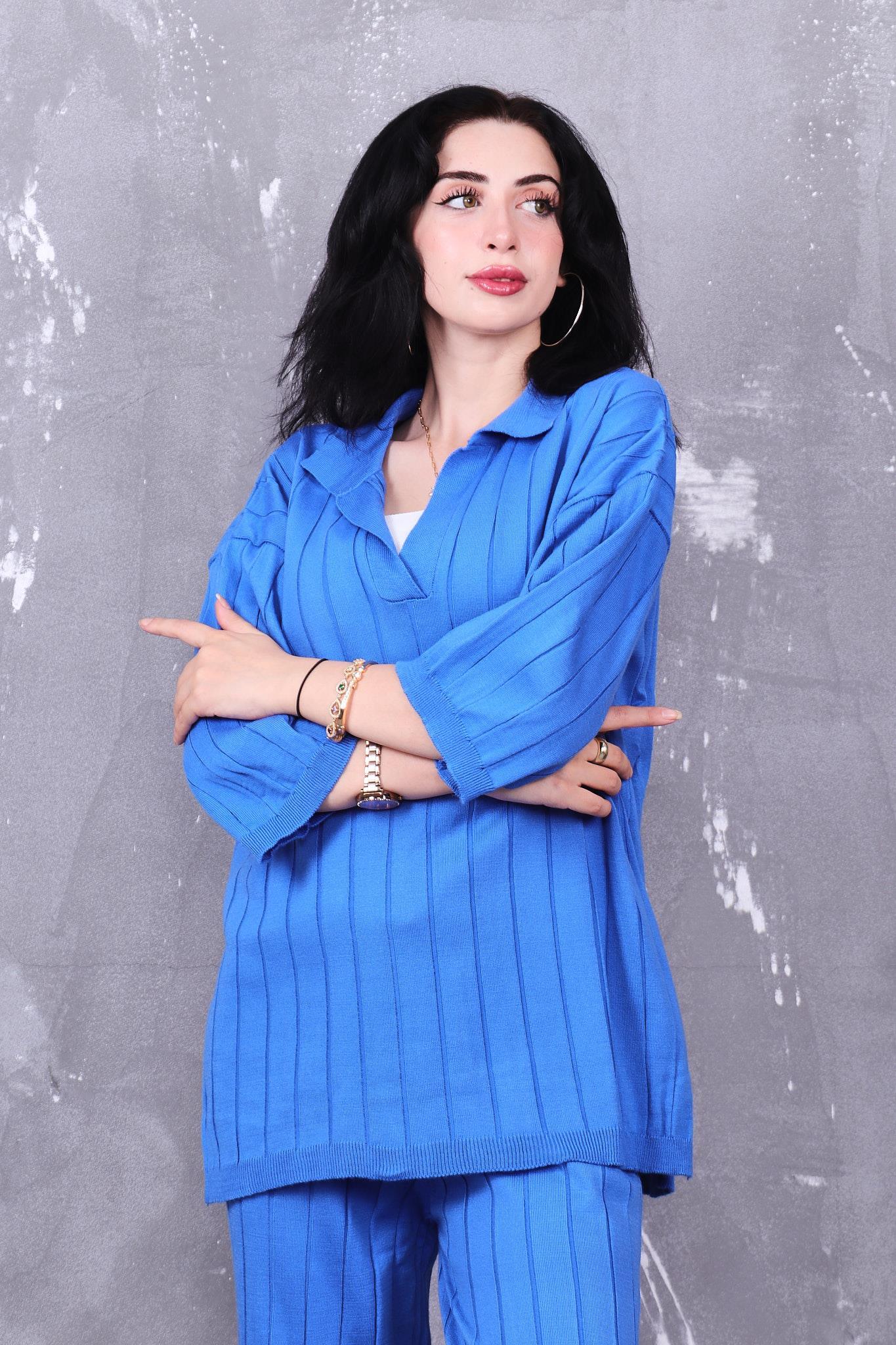 Polo Yaka Oversize Triko Takım