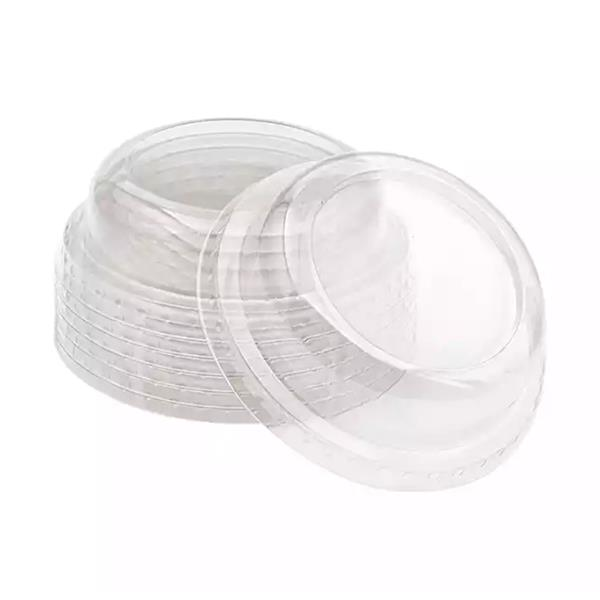 Ayaklı Kristal Tatlı Kase Kapağı Ø95 Bombe 50 li 20 Paket (1000 Adet)