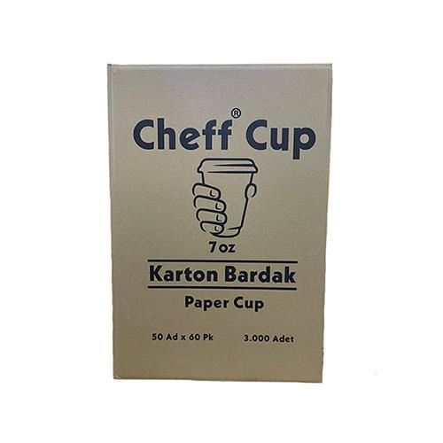 CHEFF CUP 7 OZ KARTON BARDAK 21 KOLİ