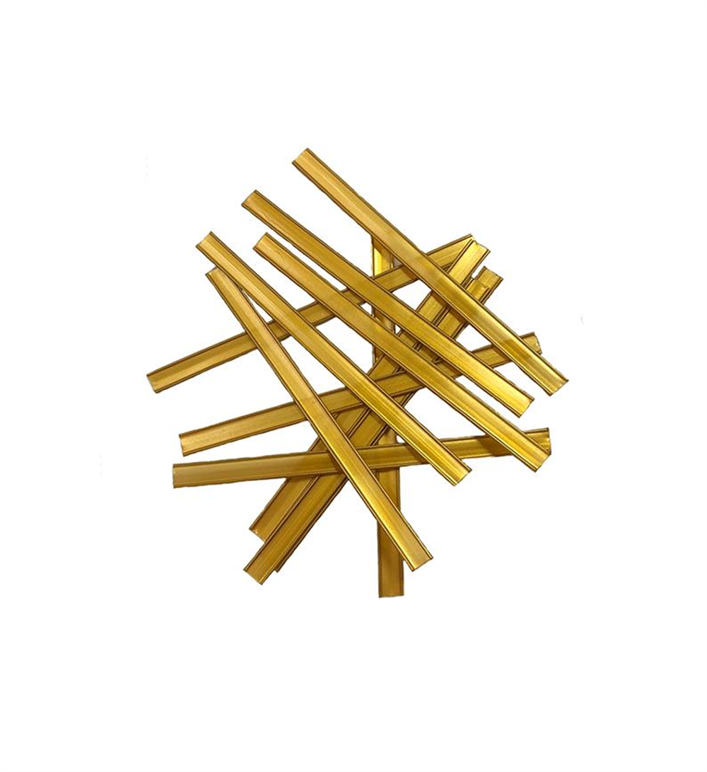 GOLD ÇİFT TELLİ KLİPS 12 CM (50 ADET)