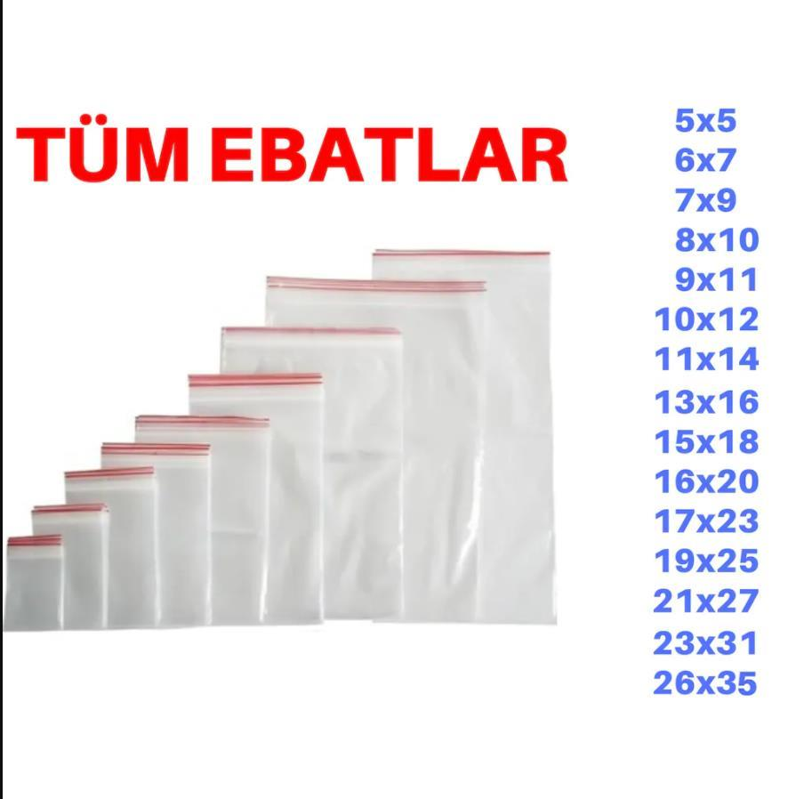 Kilitli Naylon Torba 9x11 100'lü