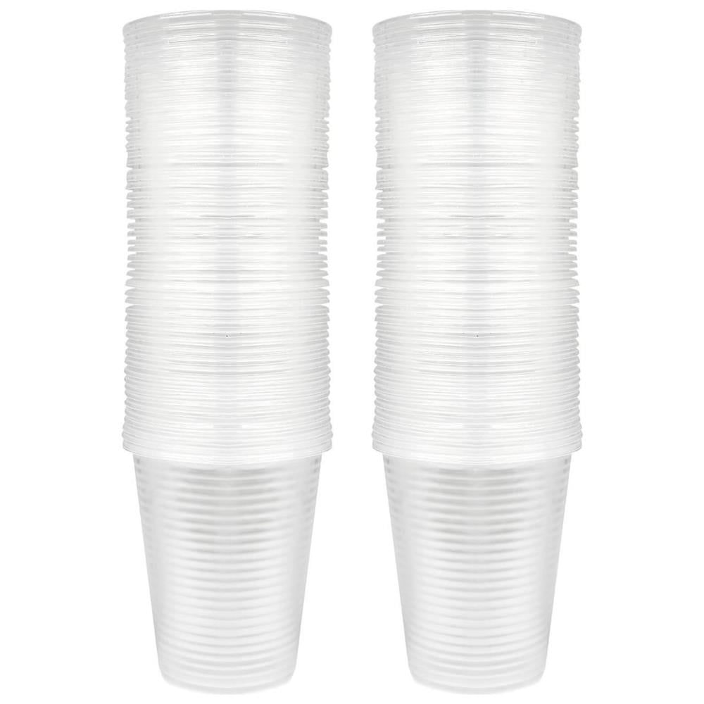 Plastik Bardak 180 cc 100 lü 10 Paket (1000 Adet)