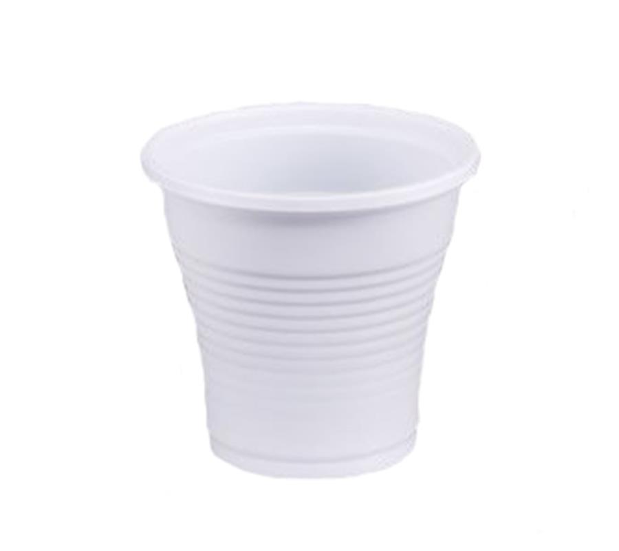 PLASTİK BARDAK 80 CC BEYAZ 100 LÜ (1 PAKET)