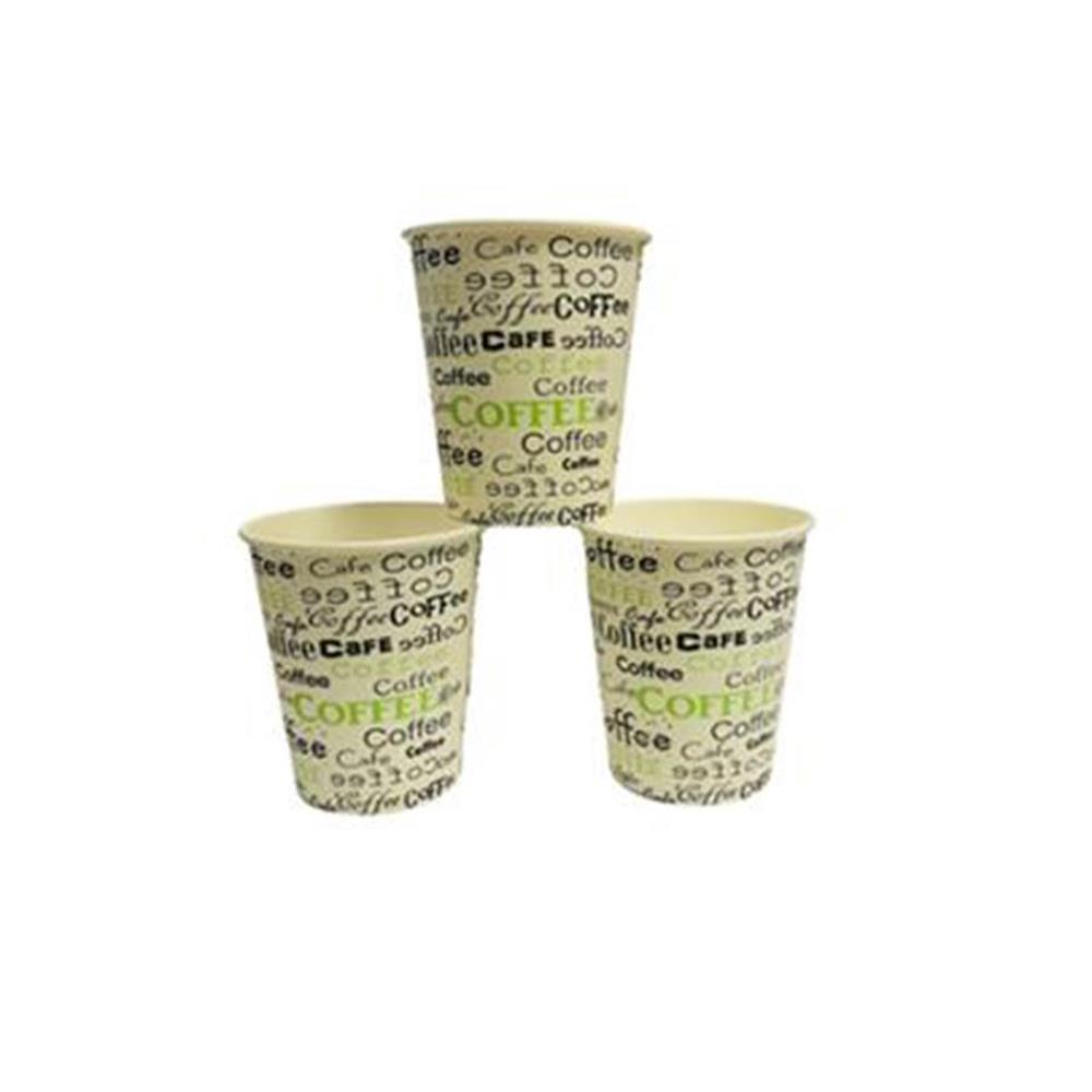 POPPY 7 OZ KARTON BARDAK COFFEE BASKI 50 Lİ 60 PAKET (3000 ADET)