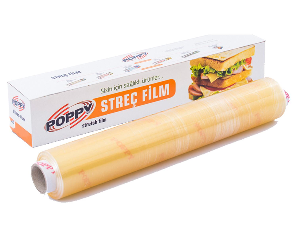 Poppy Ev Tipi Streç Film 10 Metre