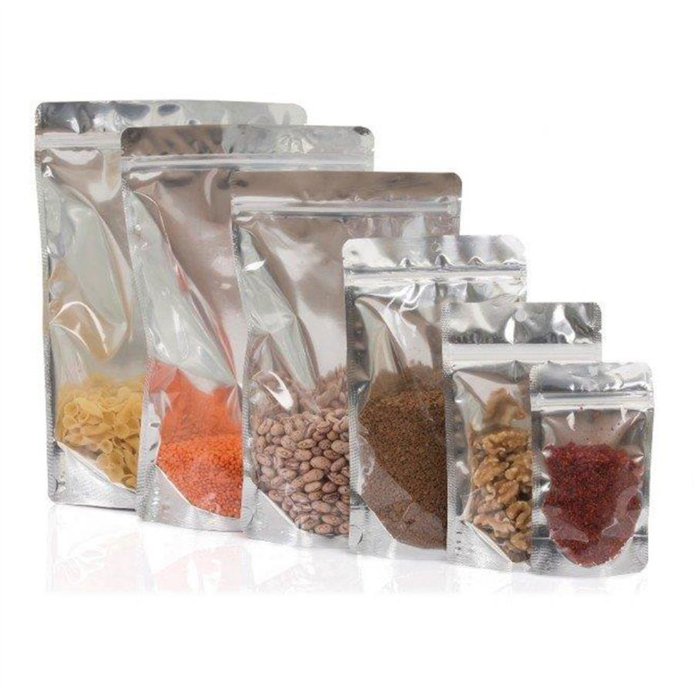 ŞEFFAF - METALİZE KİLİTLİ DOYPACK TORBA 180*290 (750 GR )CM 25 Lİ