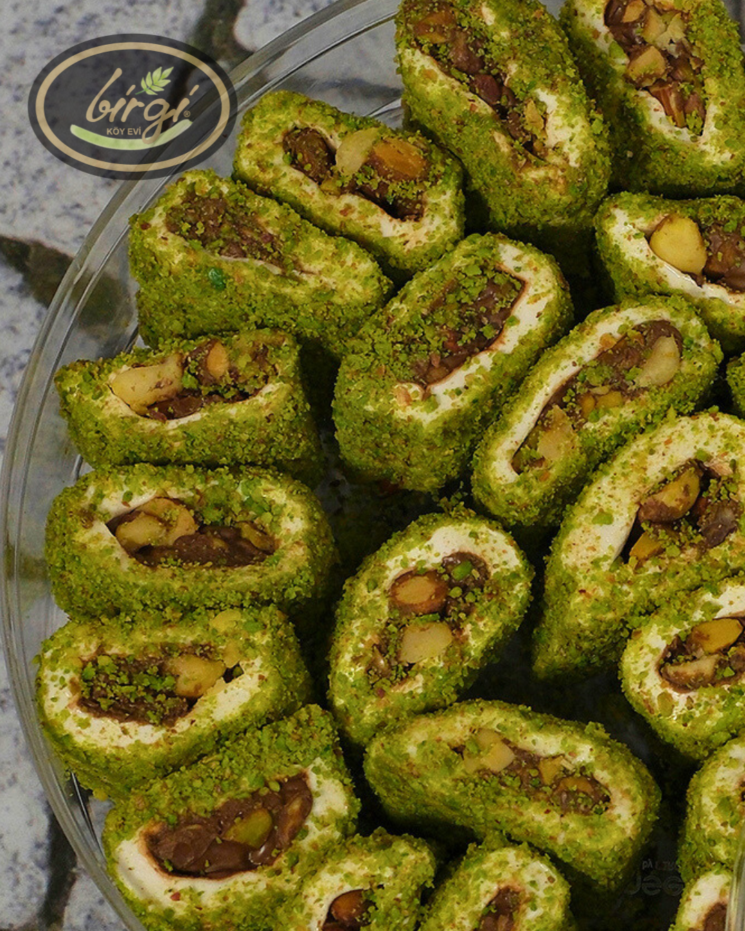 Antep Fıstıklı Bohça Lokum 1Kg