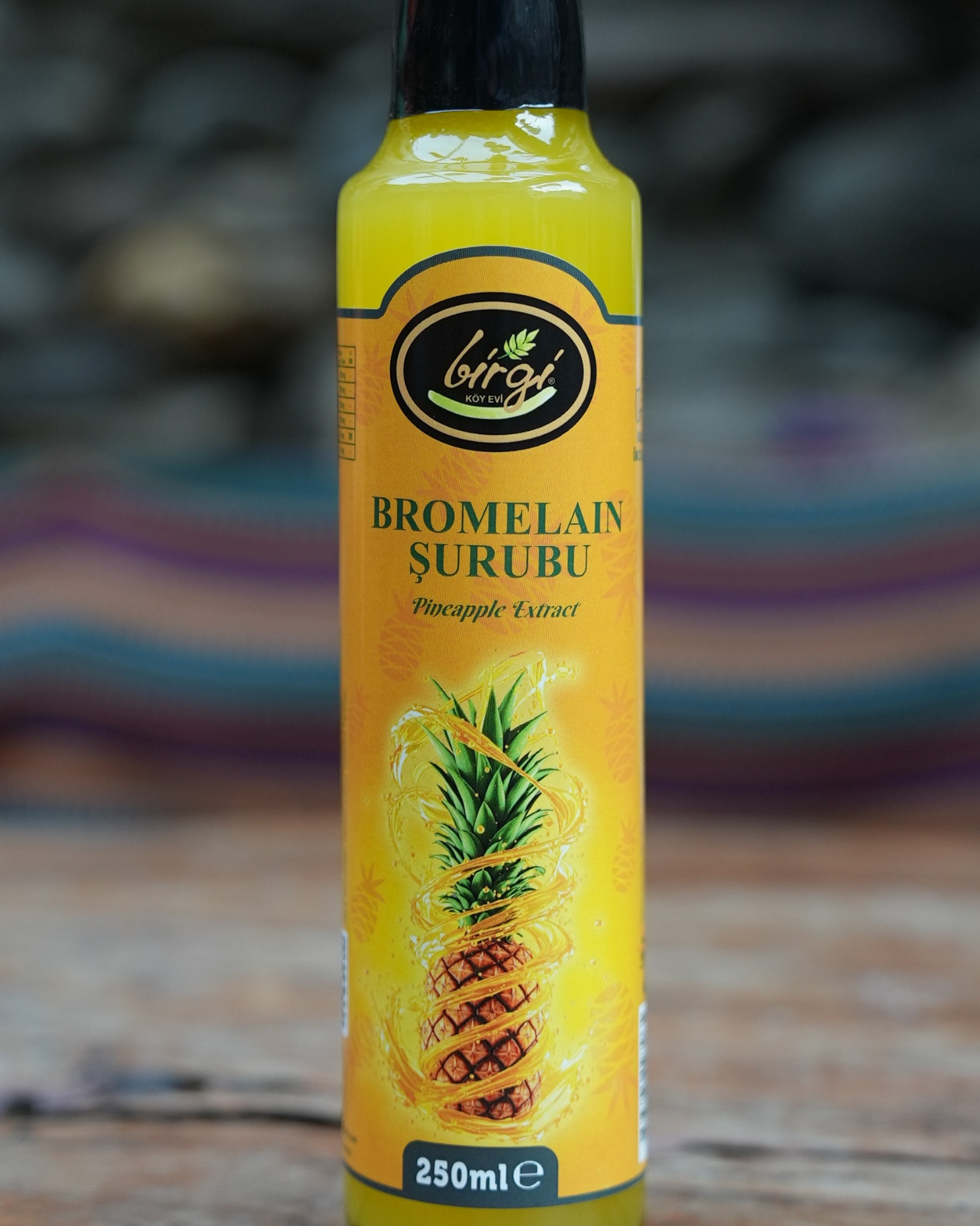 Birgi Köy Evi Bromelain Şurubu | Ananas Ekstresi | 250 mlBirgi Köy EviÖZLERBirgi Köy Evi Bromelain Şurubu | Ananas Ekstresi | 250 ml