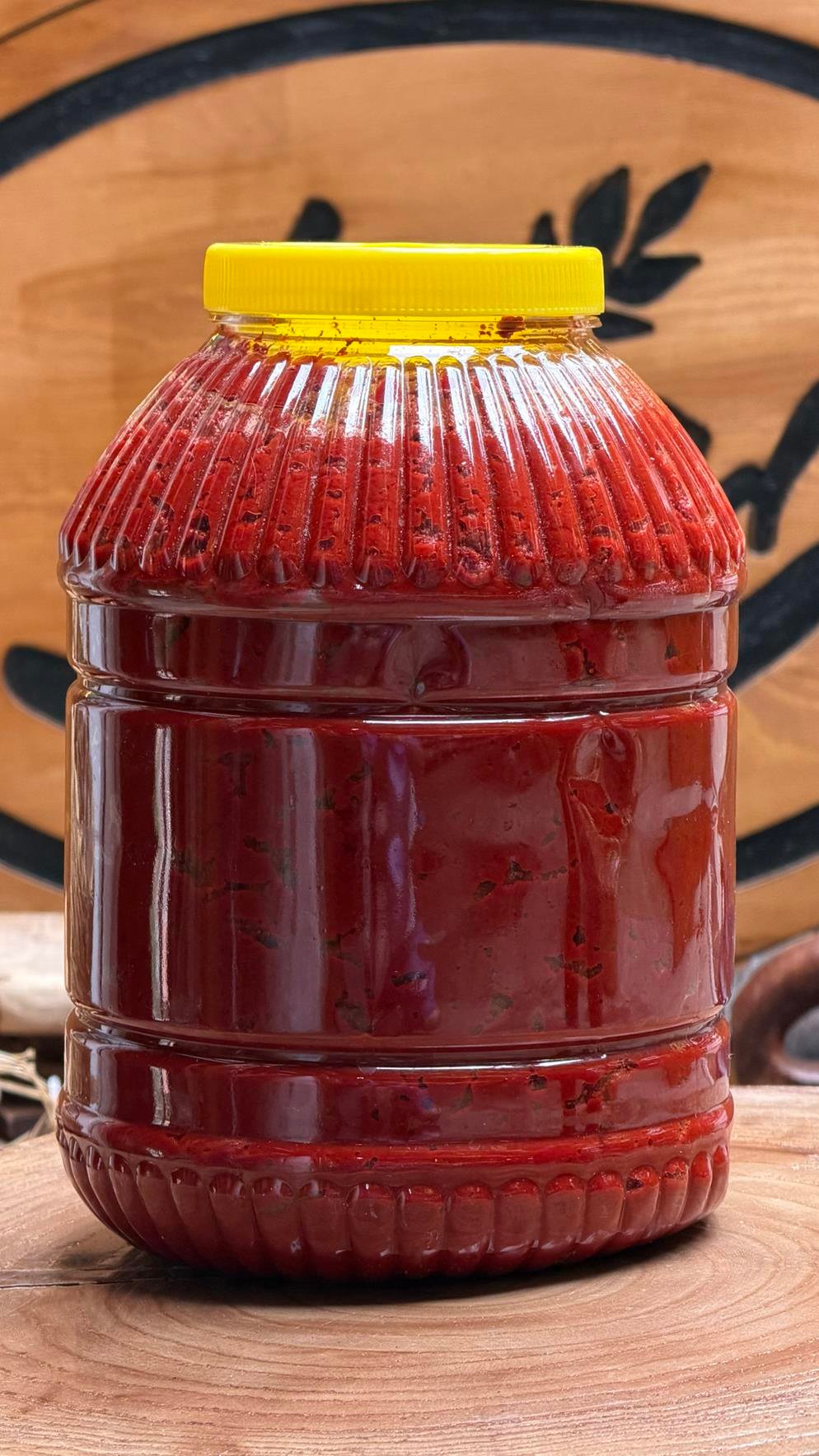 Birgi Köy Evi Cam Kavanozda 1 KG Biber Salçası
