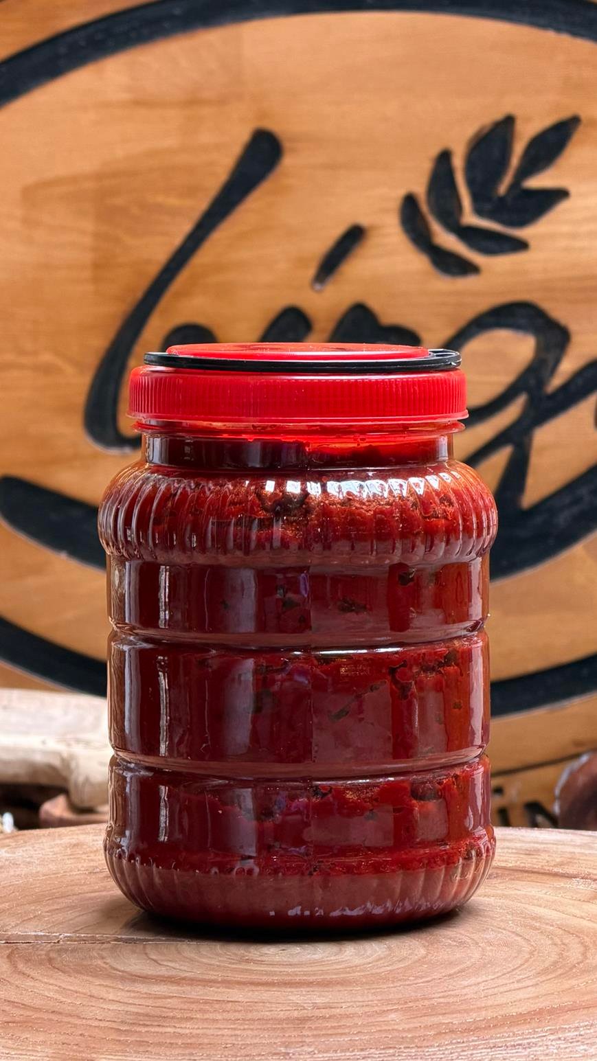 Birgi Köy Evi Cam Kavanozda 1 KG Biber Salçası