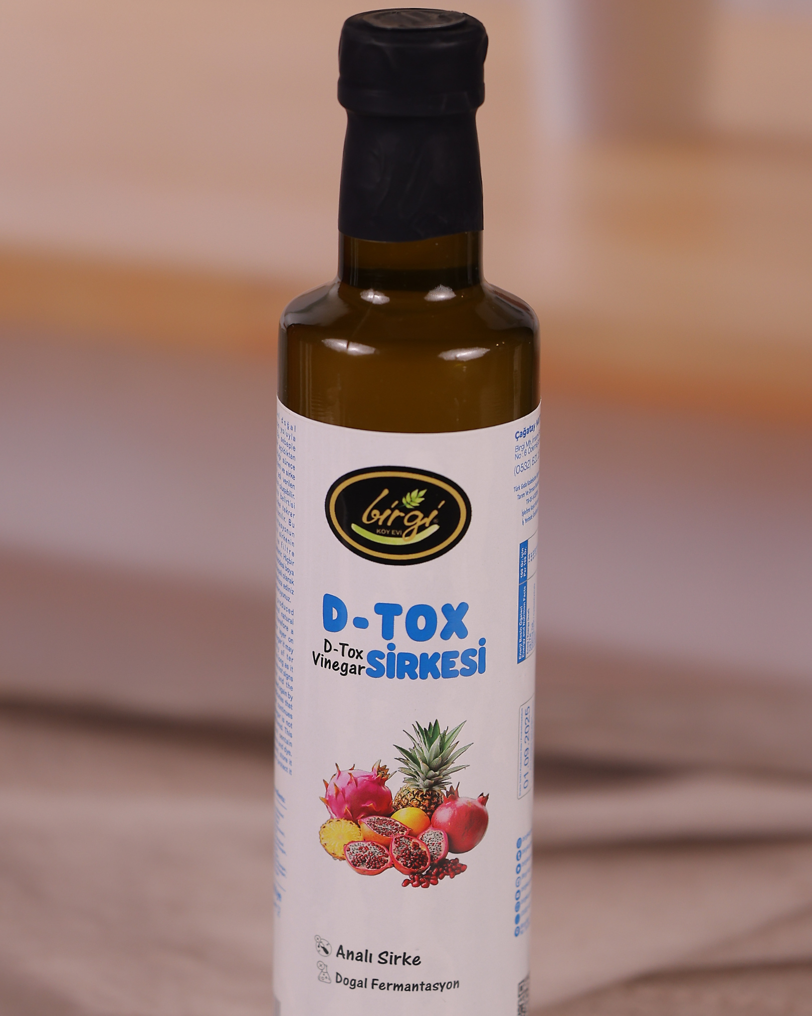 Birgi Köy Evi D-Tox Sirkesi 500 g | Doğal Fermente Anal SirkeBirgi Köy EviSİRKELERD-Tox Sirkesi 500 g (Doğal Fermente)